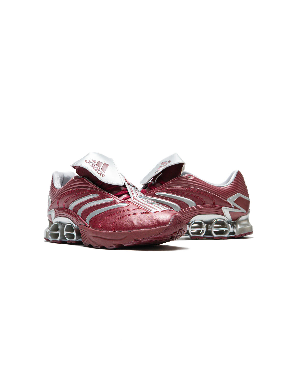 Adidas Predator Megaride Collegiate Burgundy/Silver Metallic - Image 14