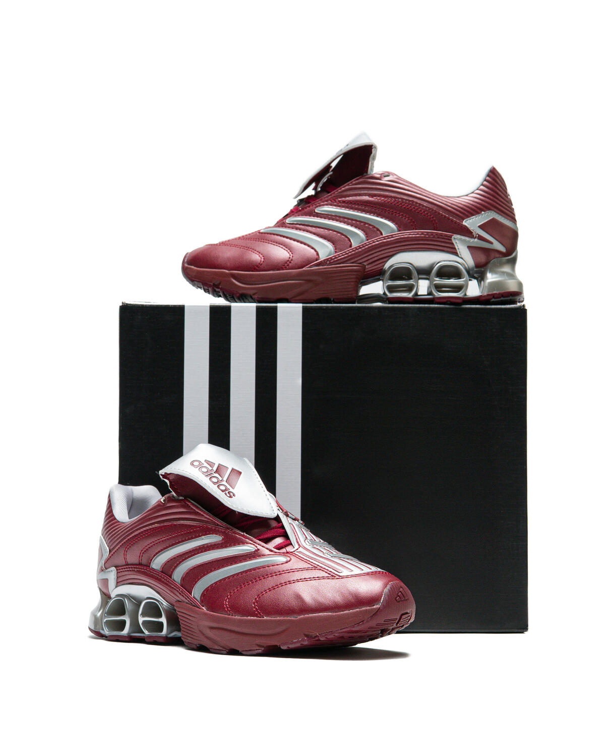Adidas Predator Megaride Collegiate Burgundy/Silver Metallic - Image 15