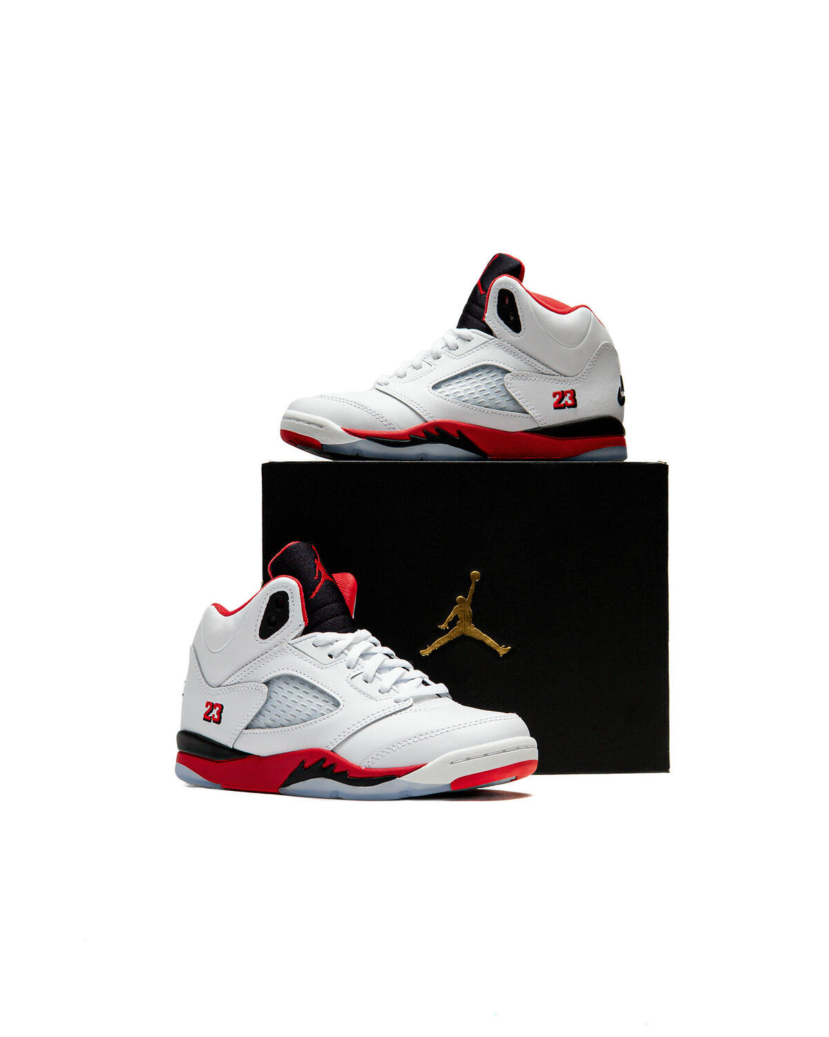 Jordan Air Jordan 5 Retro 'Fire Red Black Tongue' Pre-School (PS) - Image 66