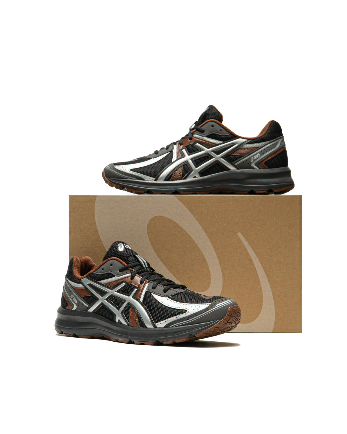 Asics JOG 100S Black / Pure Silver - Image 23