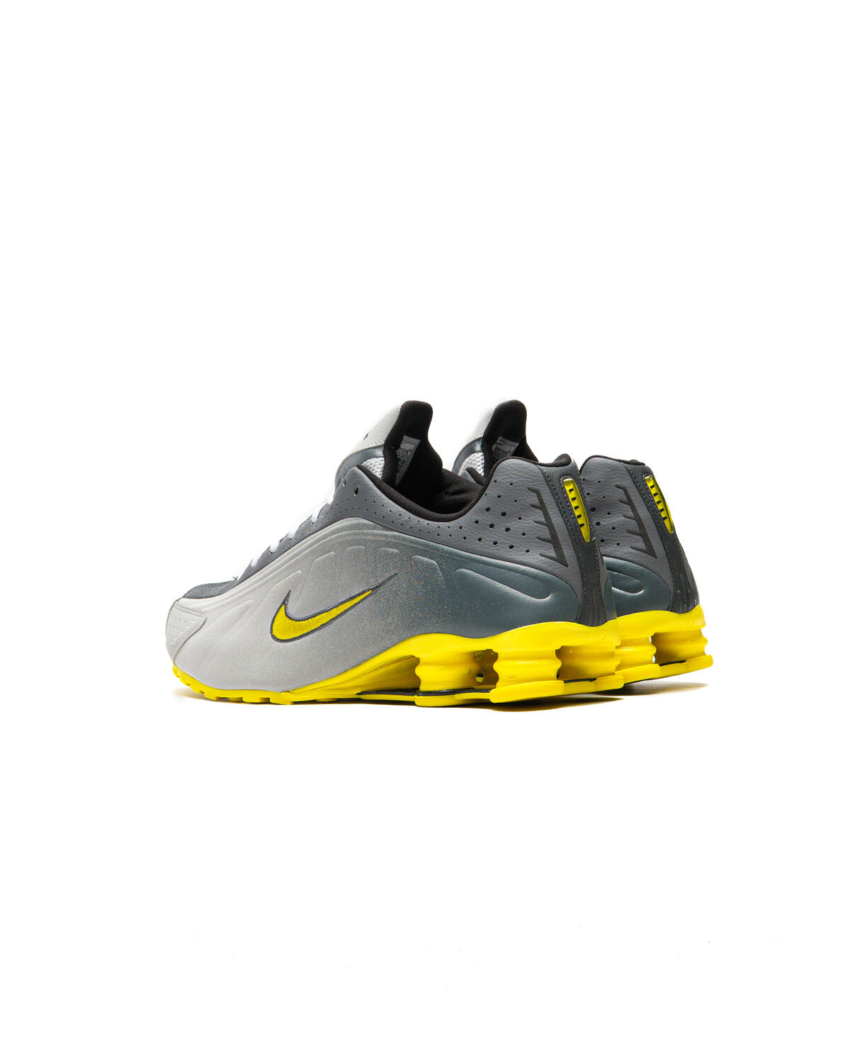 Nike Shox R4 SE Vast Grey / Bright Citron - Image 14