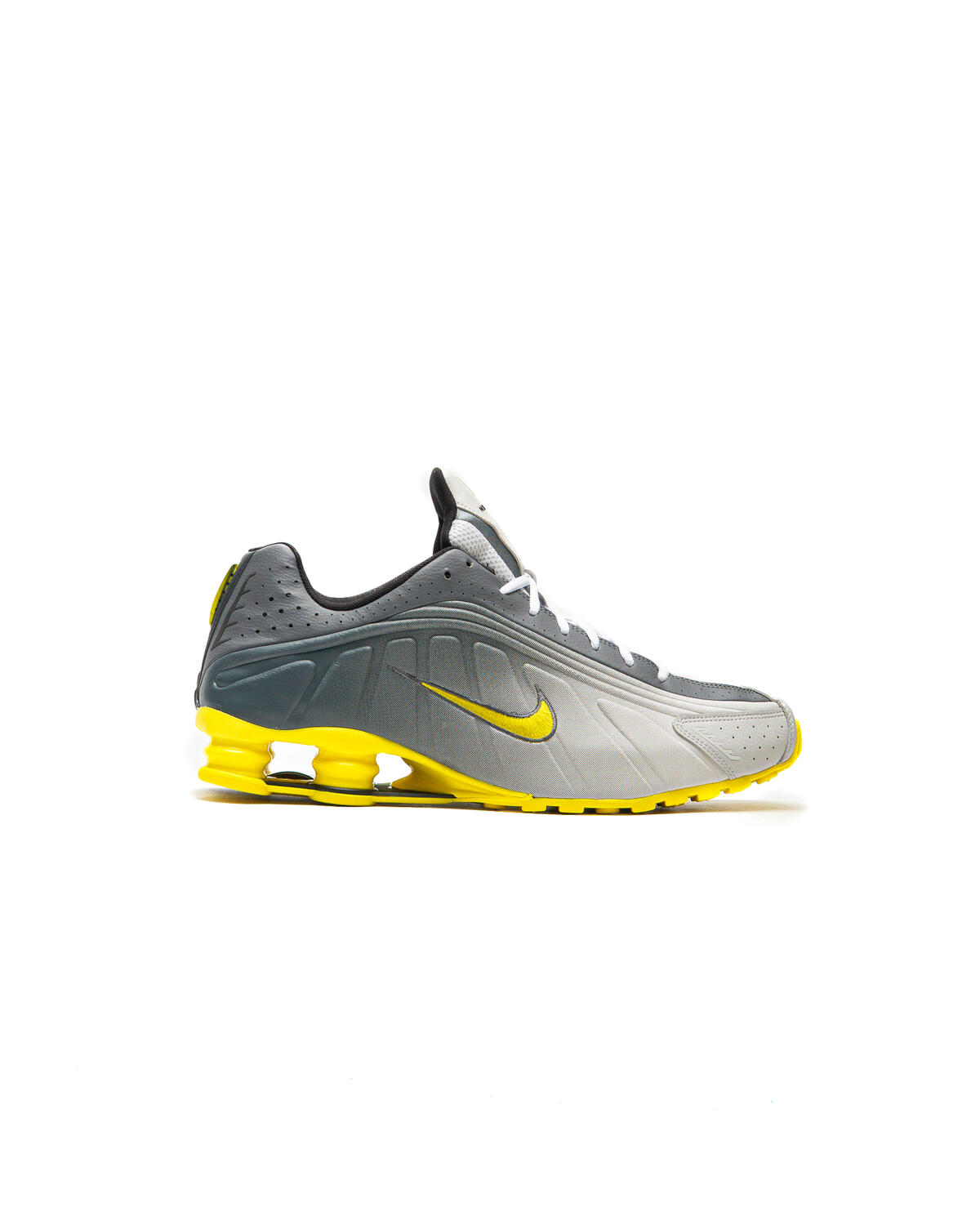 Nike Shox R4 SE Vast Grey / Bright Citron - Image 12