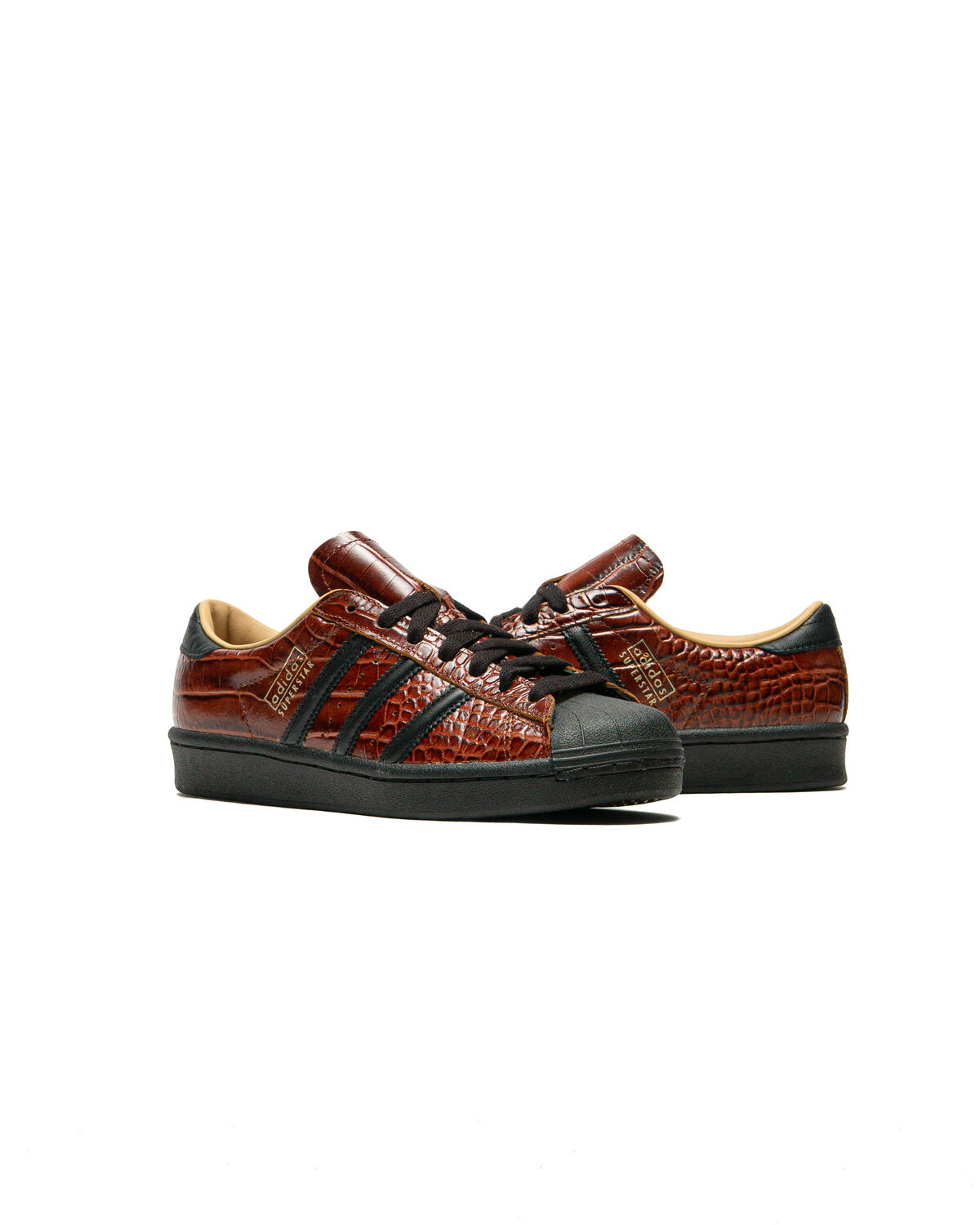 Adidas Superstar Vintage Fox Brown/Core Black-Golden Beige - Image 13