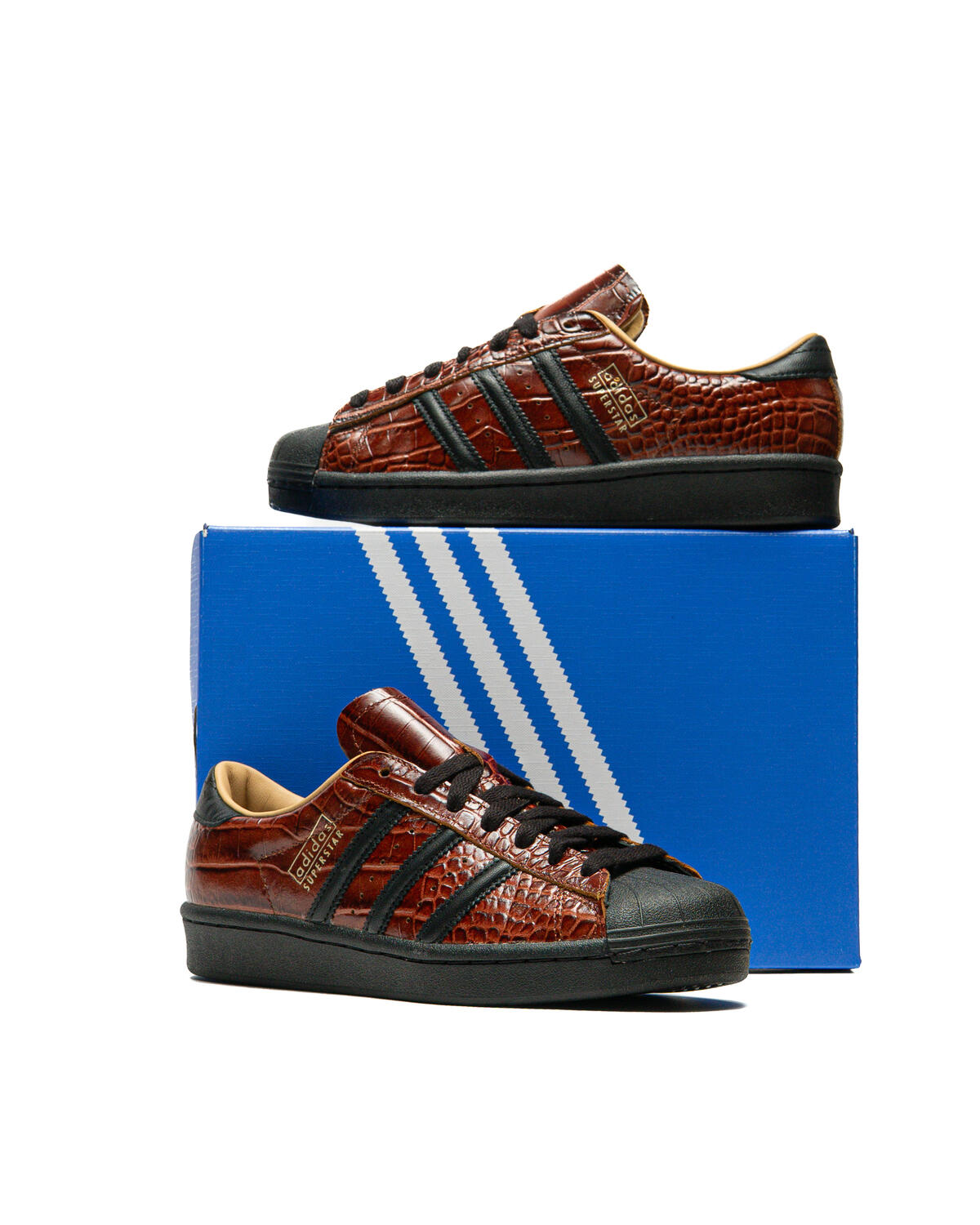 Adidas Superstar Vintage Fox Brown/Core Black-Golden Beige - Image 14