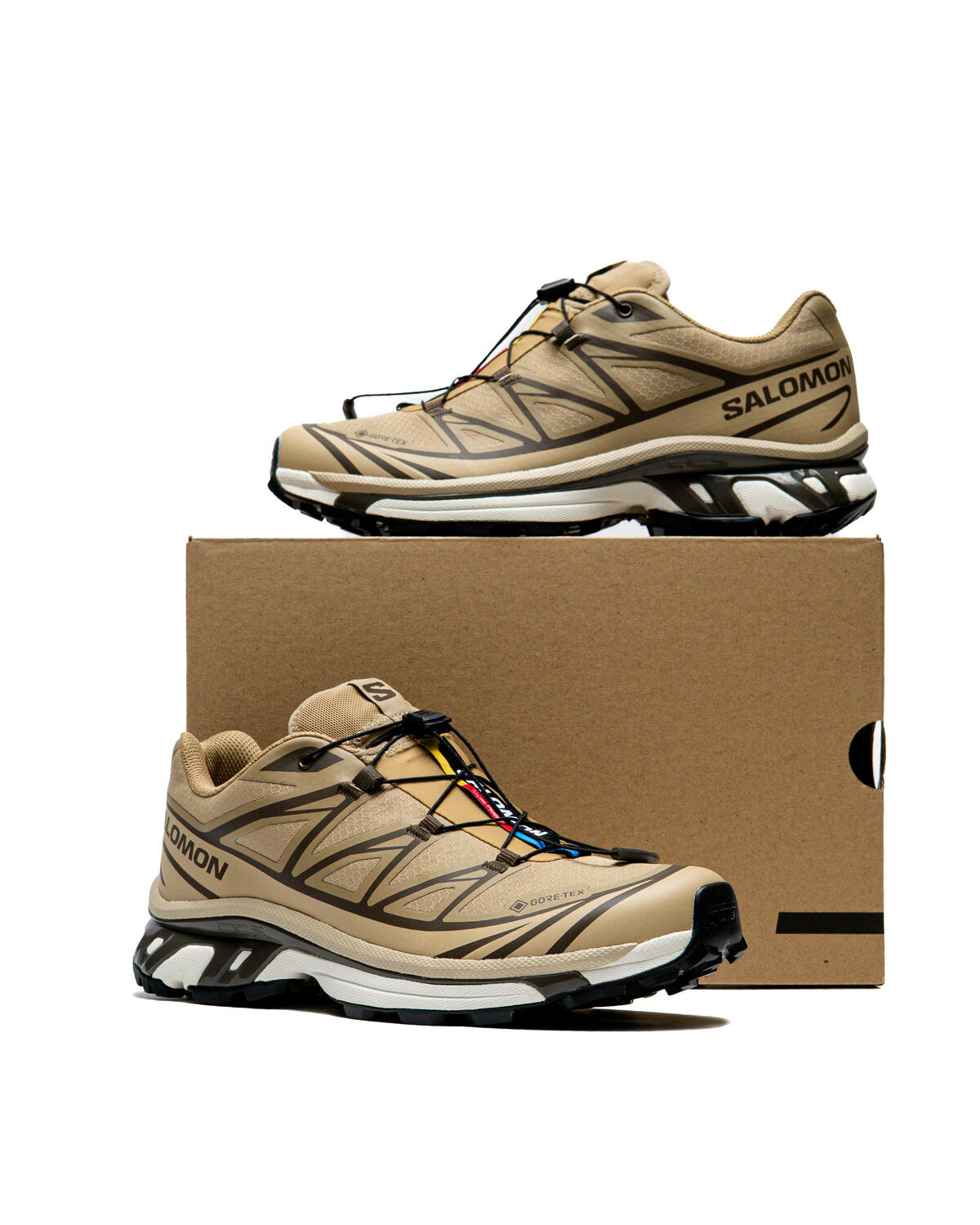 Salomon XT-6 Gore-Tex Shoes - Kelp / Wren / Safari - Image 16