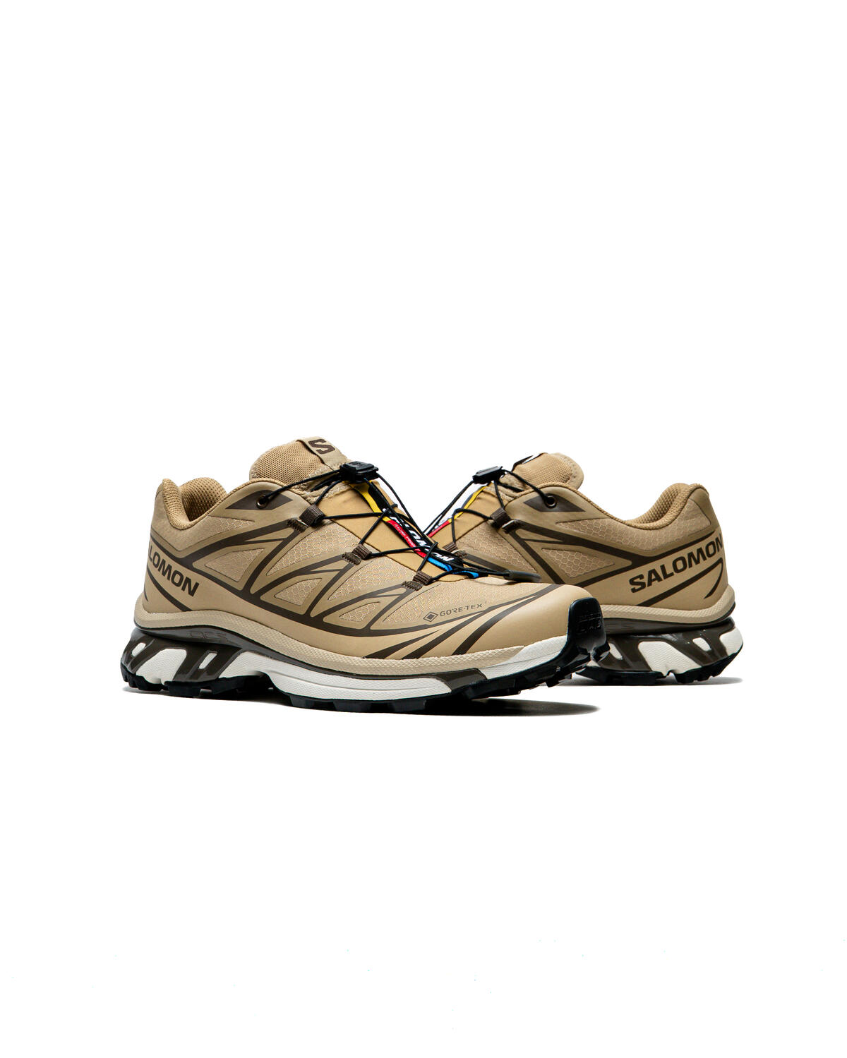 Salomon XT-6 Gore-Tex Shoes - Kelp / Wren / Safari - Image 15