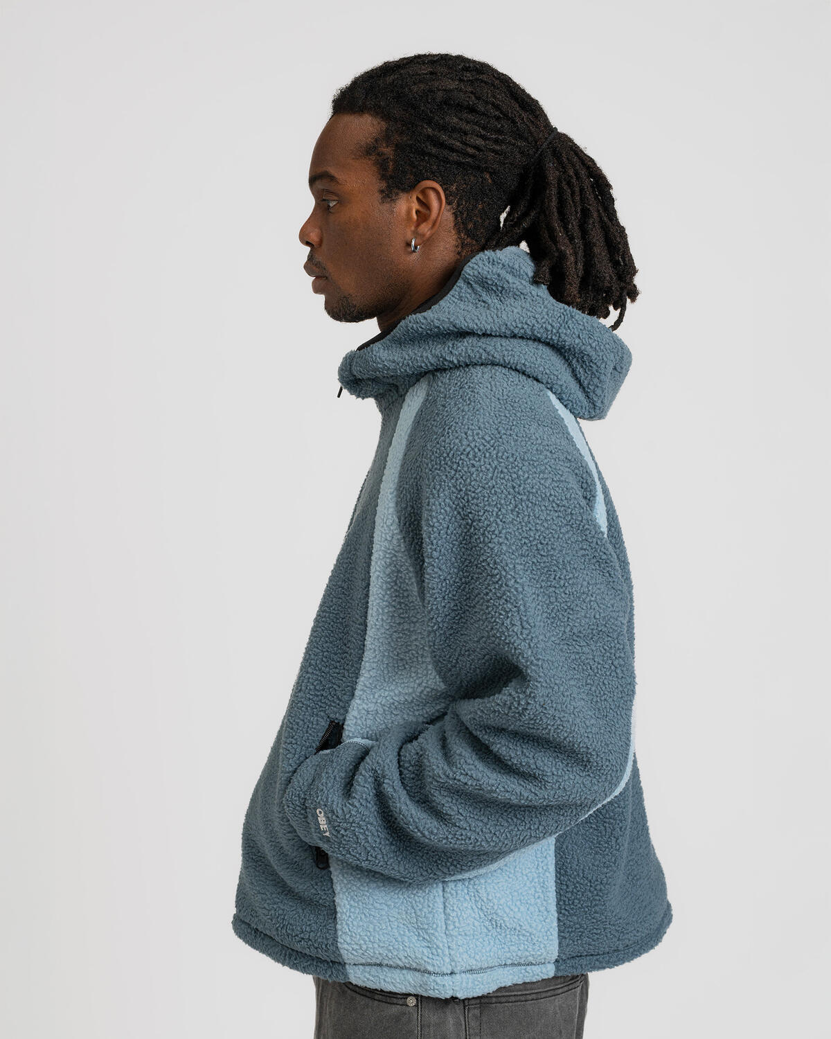 Obey Alta Fleece Jacket - Image 5