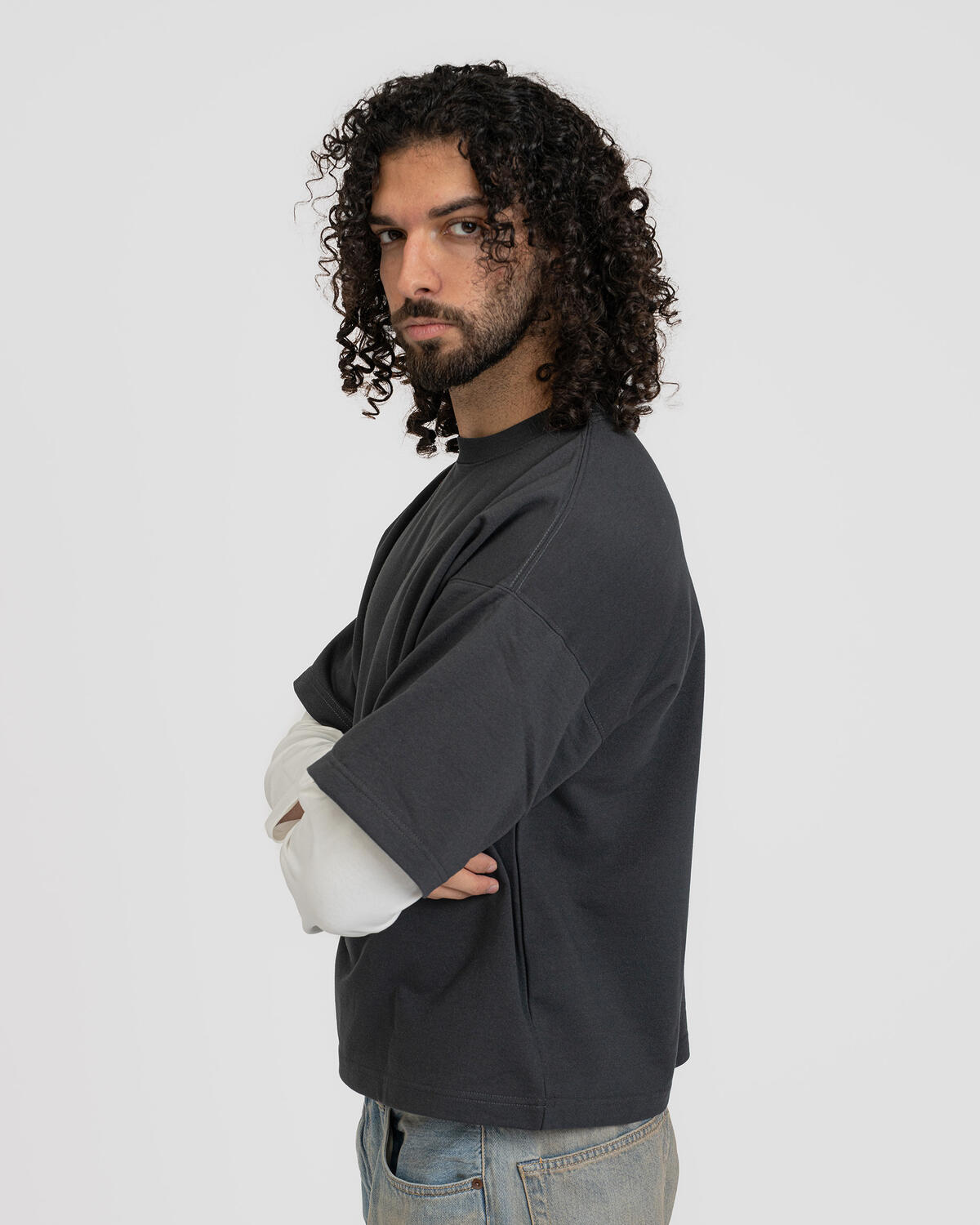 Beams Layered Tee - Image 5