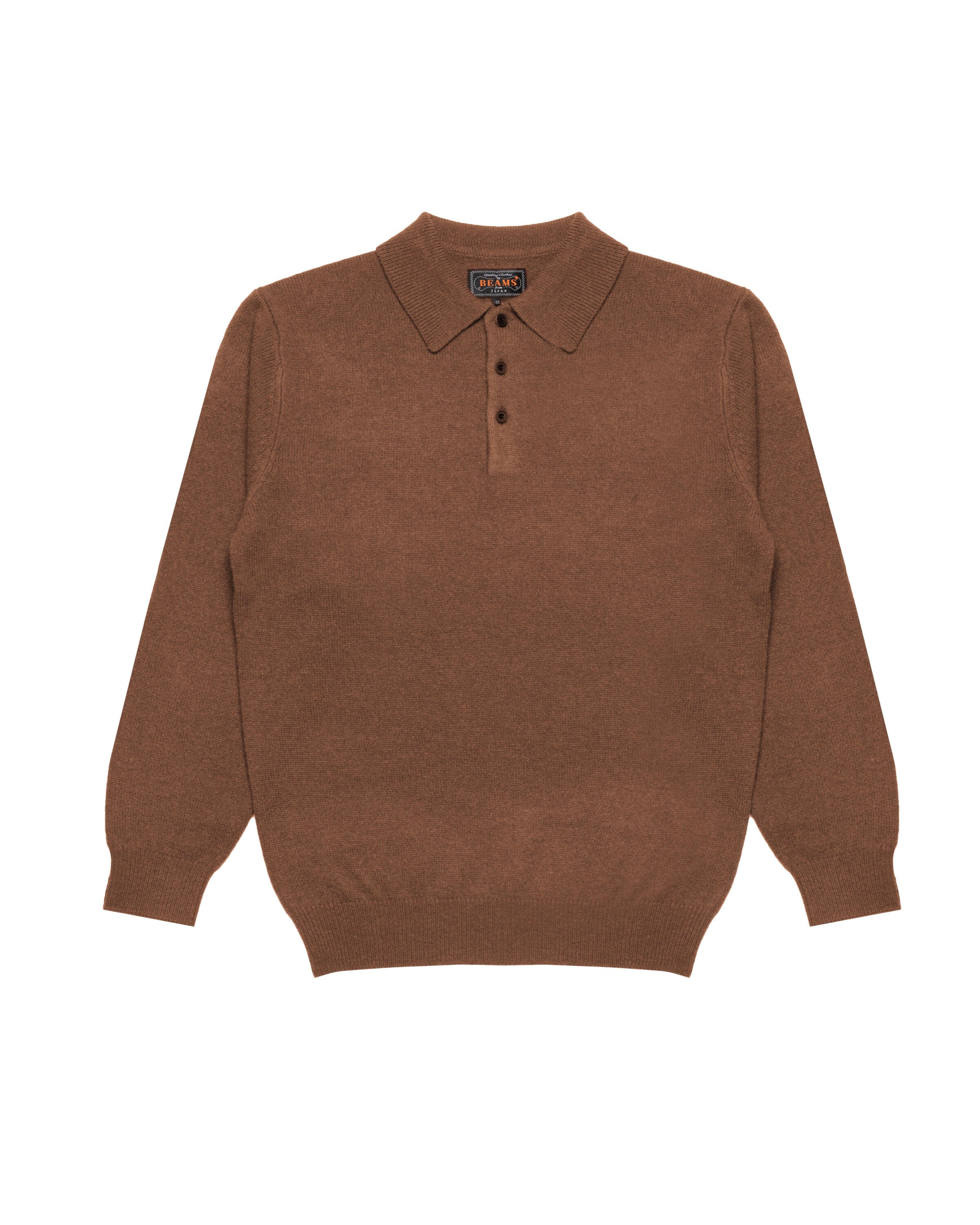 Beams+ Knit Polo 9G