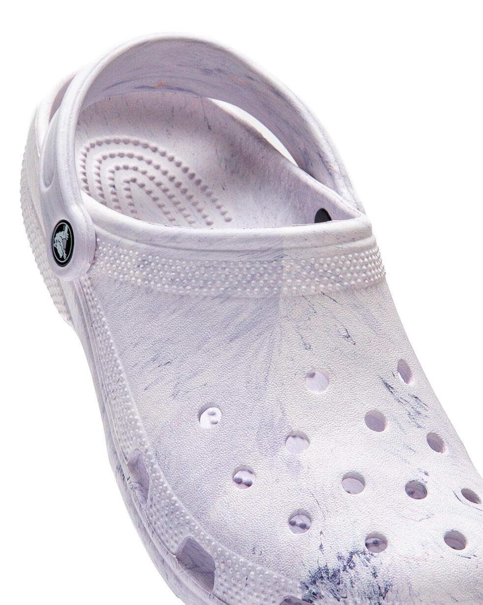 Crocs Classic Clog 'Watercolor Marbled' - Image 6