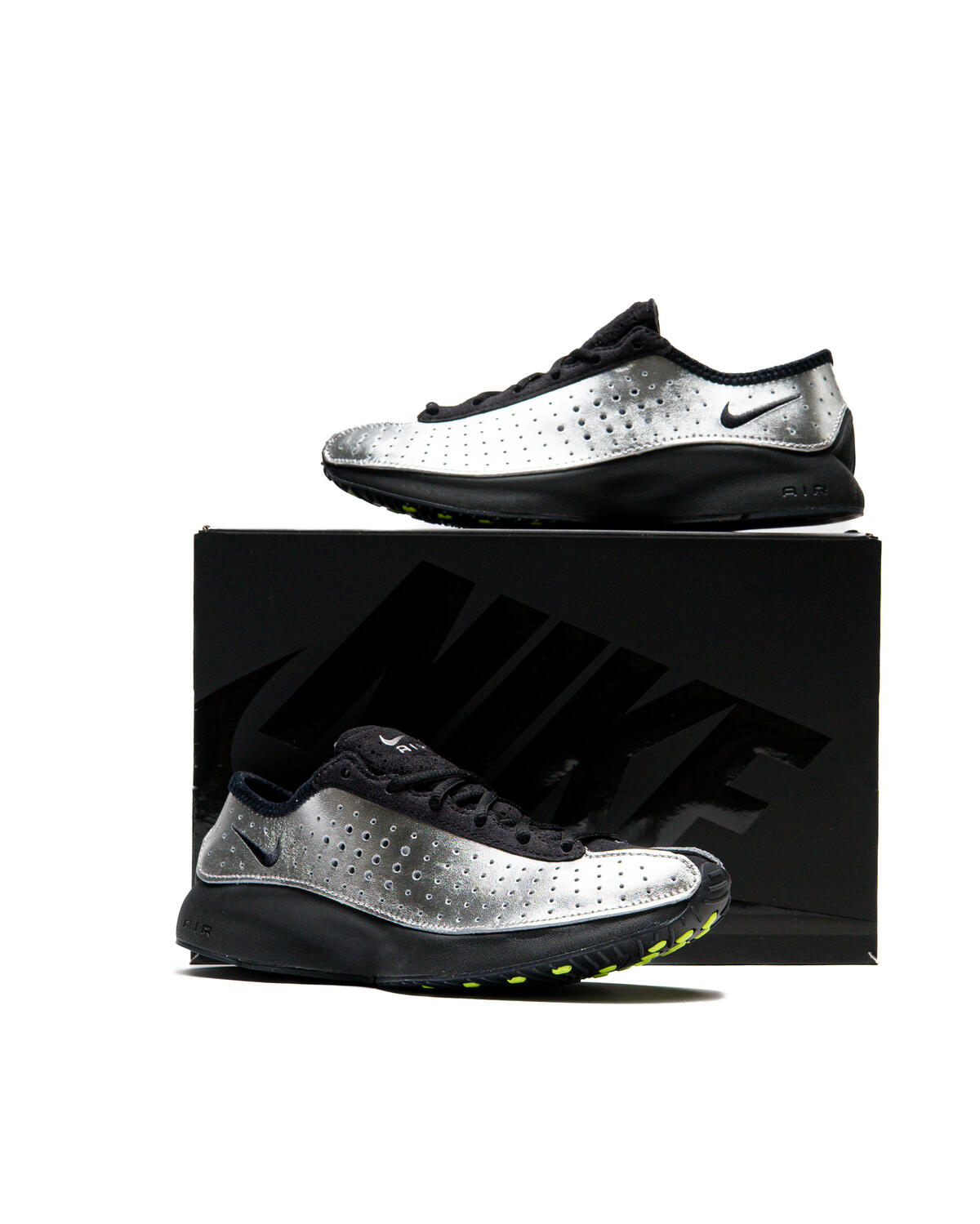 Nike Superfly Womens Running Shoes Metallic Silver/Black/Anthracite Volt - Image 62