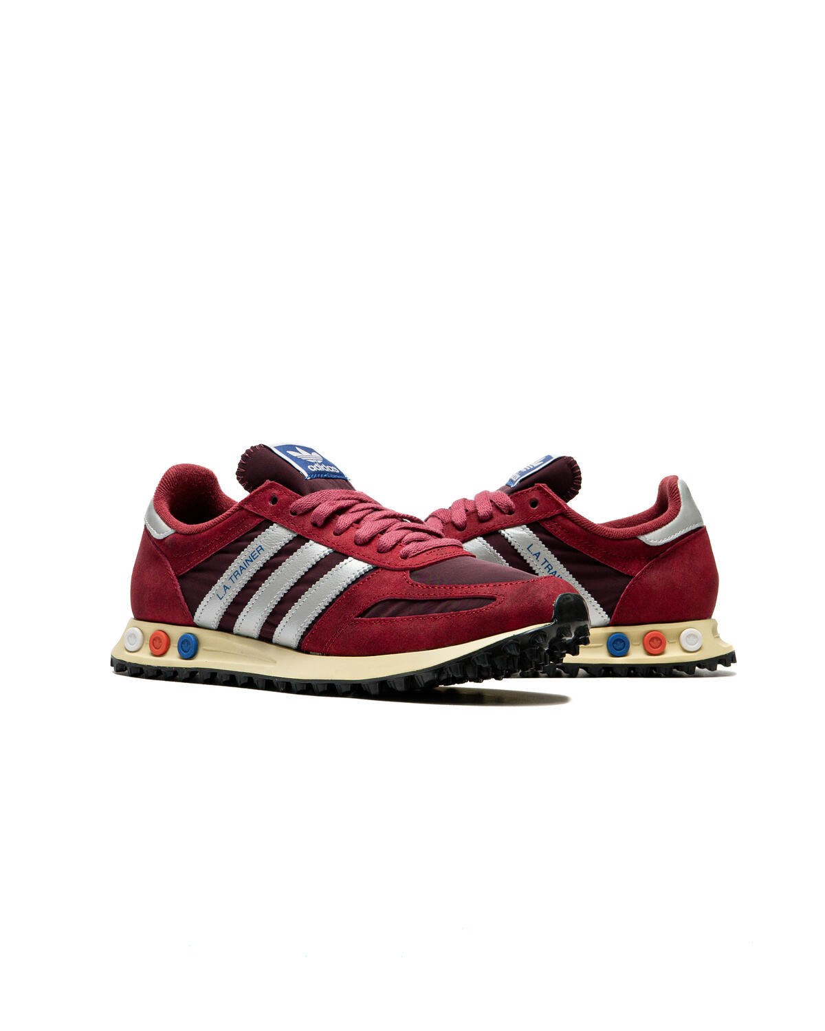 Adidas LA Trainer OG Noble Maroon/Silver Metallic-Maroon - Image 20