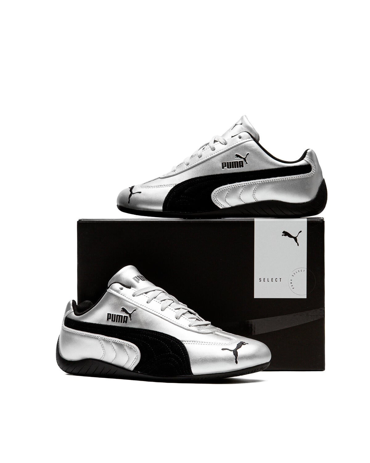 Puma Speedcat Metallic Silver/Black 403689 01 (Women's) - Image 10