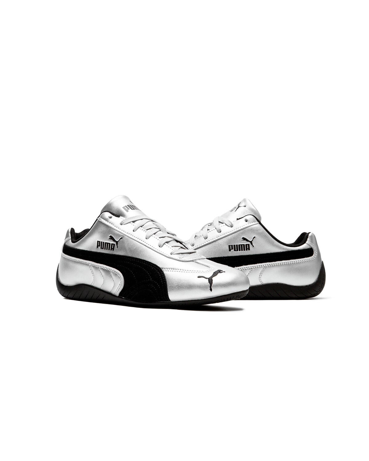 Puma Speedcat Metallic Silver/Black 403689 01 (Women's) - Image 9