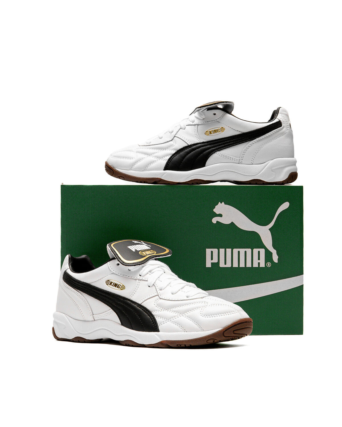 King Indoor Sneakers White / Black - Image 6