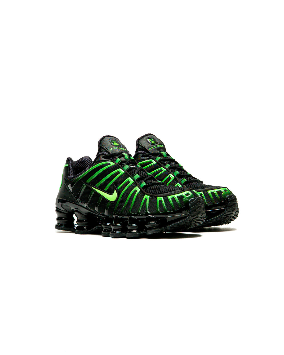 Nike Shox TL 'Black and Green Strike' - Image 9
