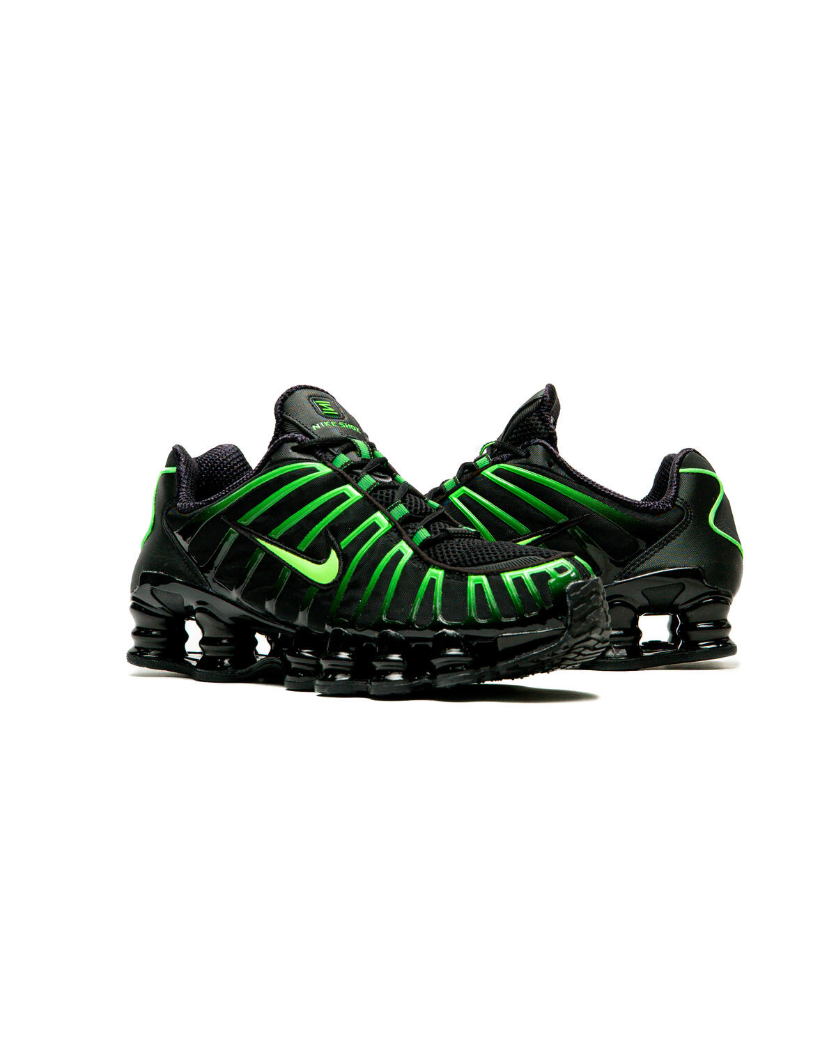 Nike Shox TL 'Black and Green Strike' - Image 11