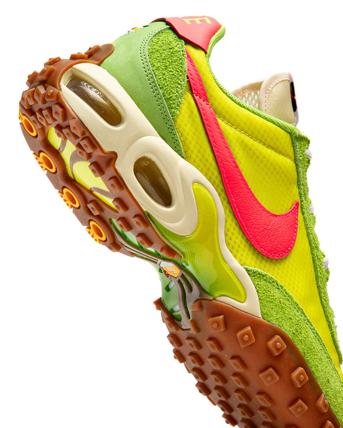 Nike Air Max Waffle SP 2 (Electrolime/Flash crimson-Gum med brown) - Image 37