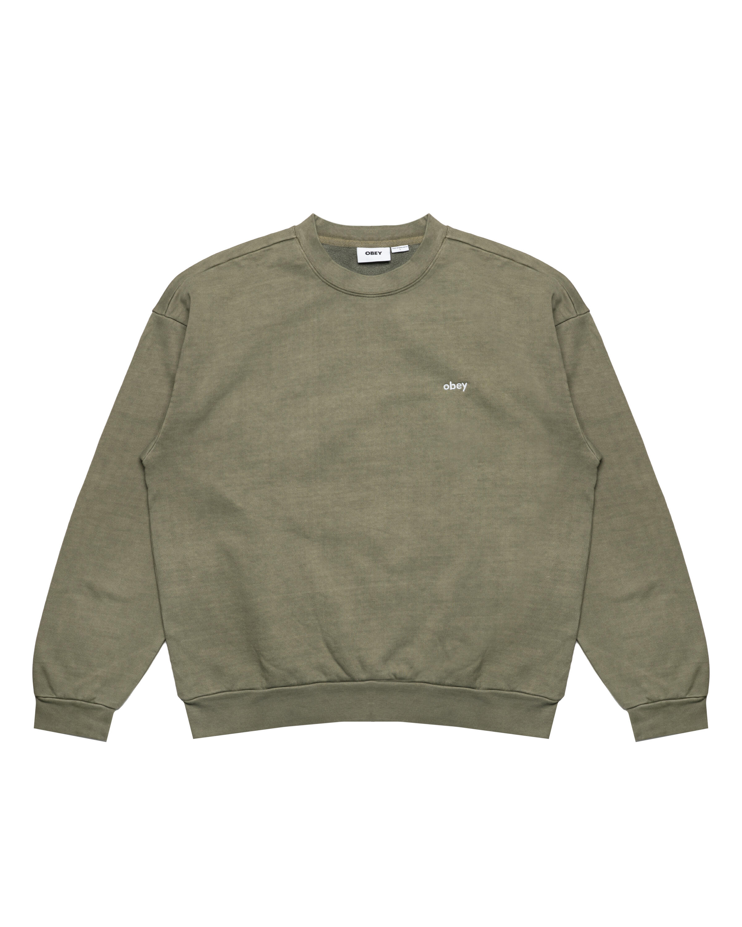 Obey LOWERCASE PIGMENT CREW