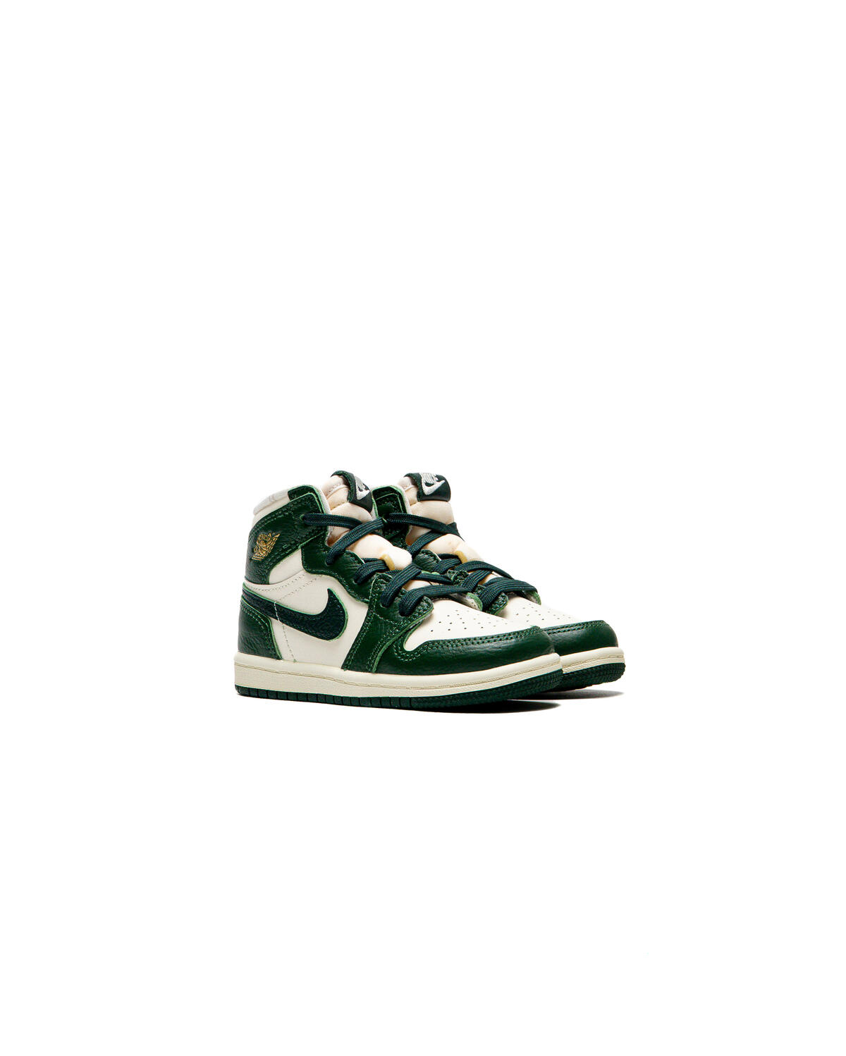 Air Jordan 1 Retro High OG Toddler Pale Ivory/Pro Green-Fir-Coconut Milk - Image 53