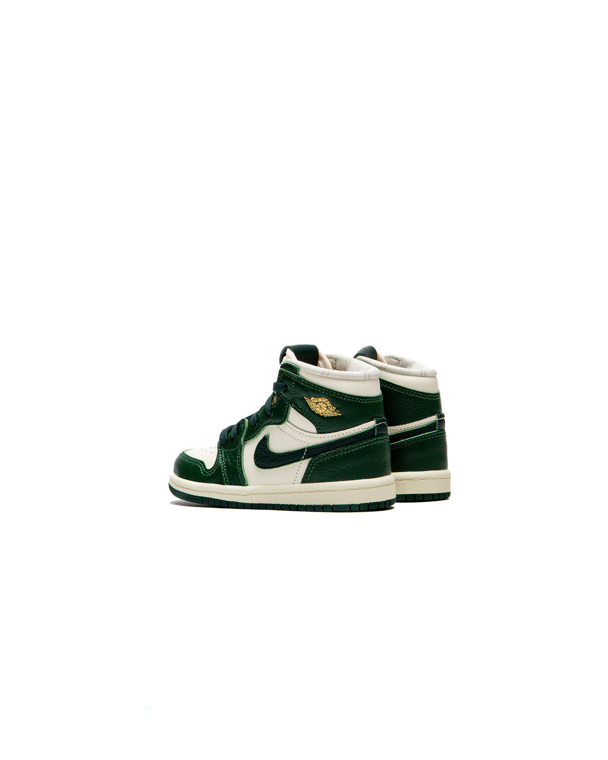 Air Jordan 1 Retro High OG Toddler Pale Ivory/Pro Green-Fir-Coconut Milk - Image 54