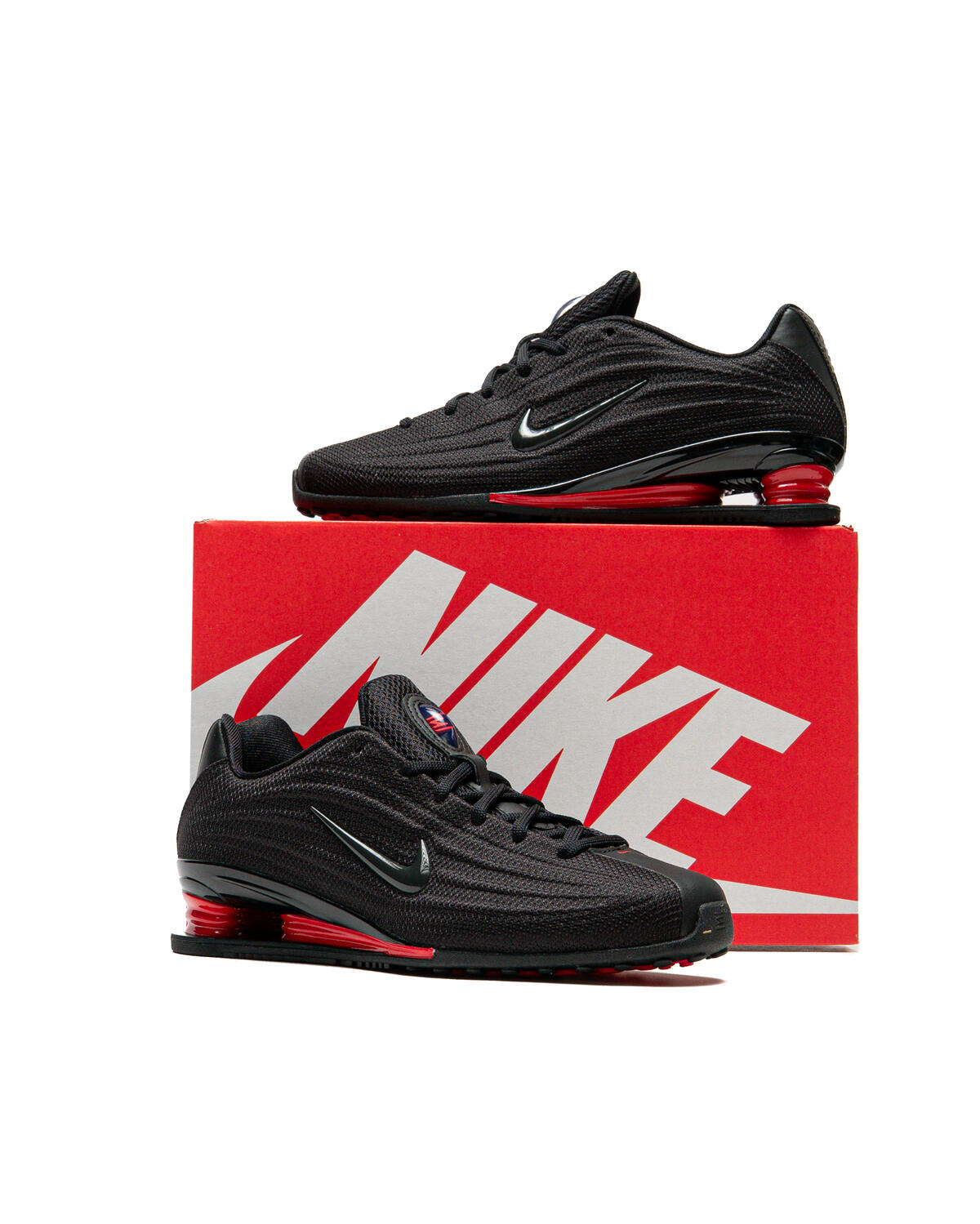 Nike Shox Z Black / Black-University Red (Women's) - Image 41