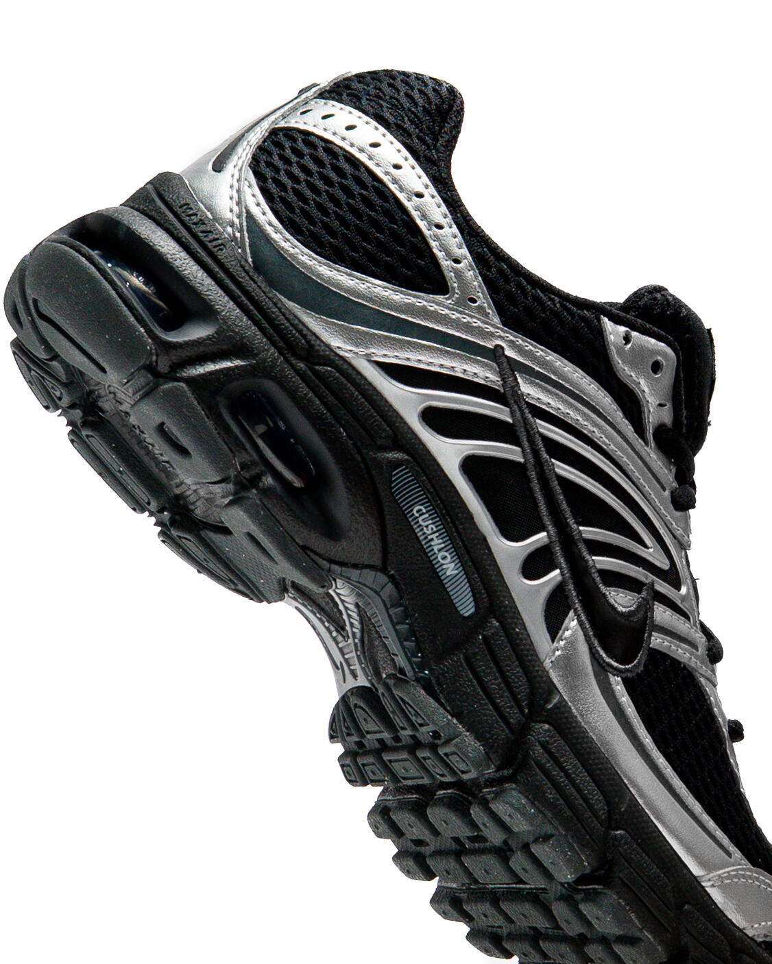 Nike Air Max Moto Womens Running Shoes Black / Silver - Image 39