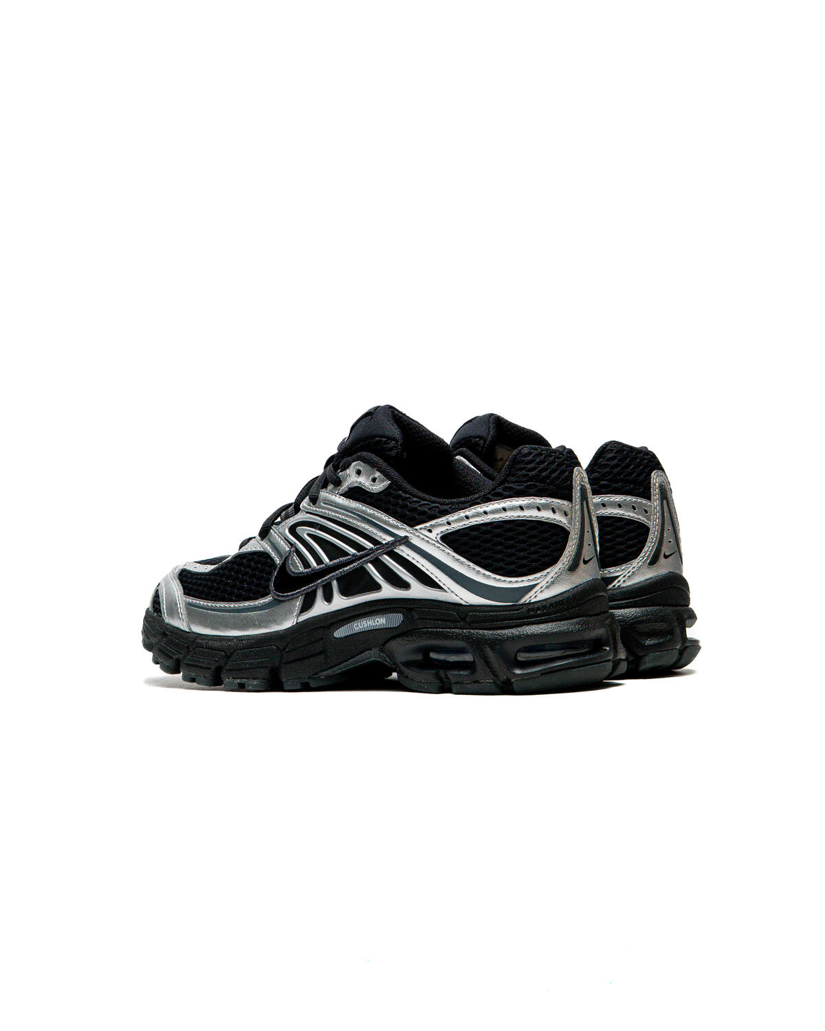 Nike Air Max Moto Womens Running Shoes Black / Silver - Image 36
