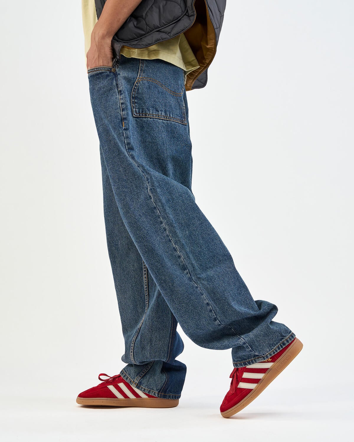 即完売 希少 Dime baggy denim pants indigo