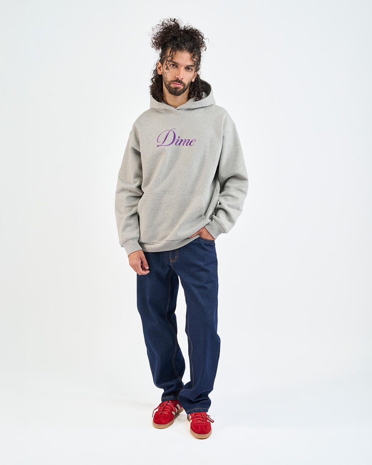 Dime - Relaxed Denim Pants in Indigo - Image 9