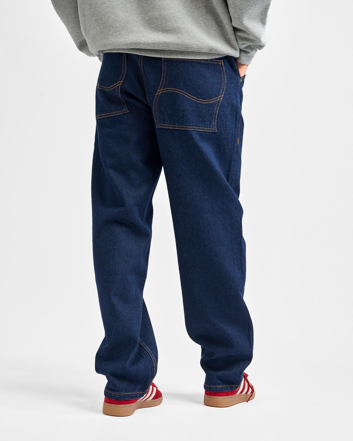 Dime - Relaxed Denim Pants in Indigo - Image 12