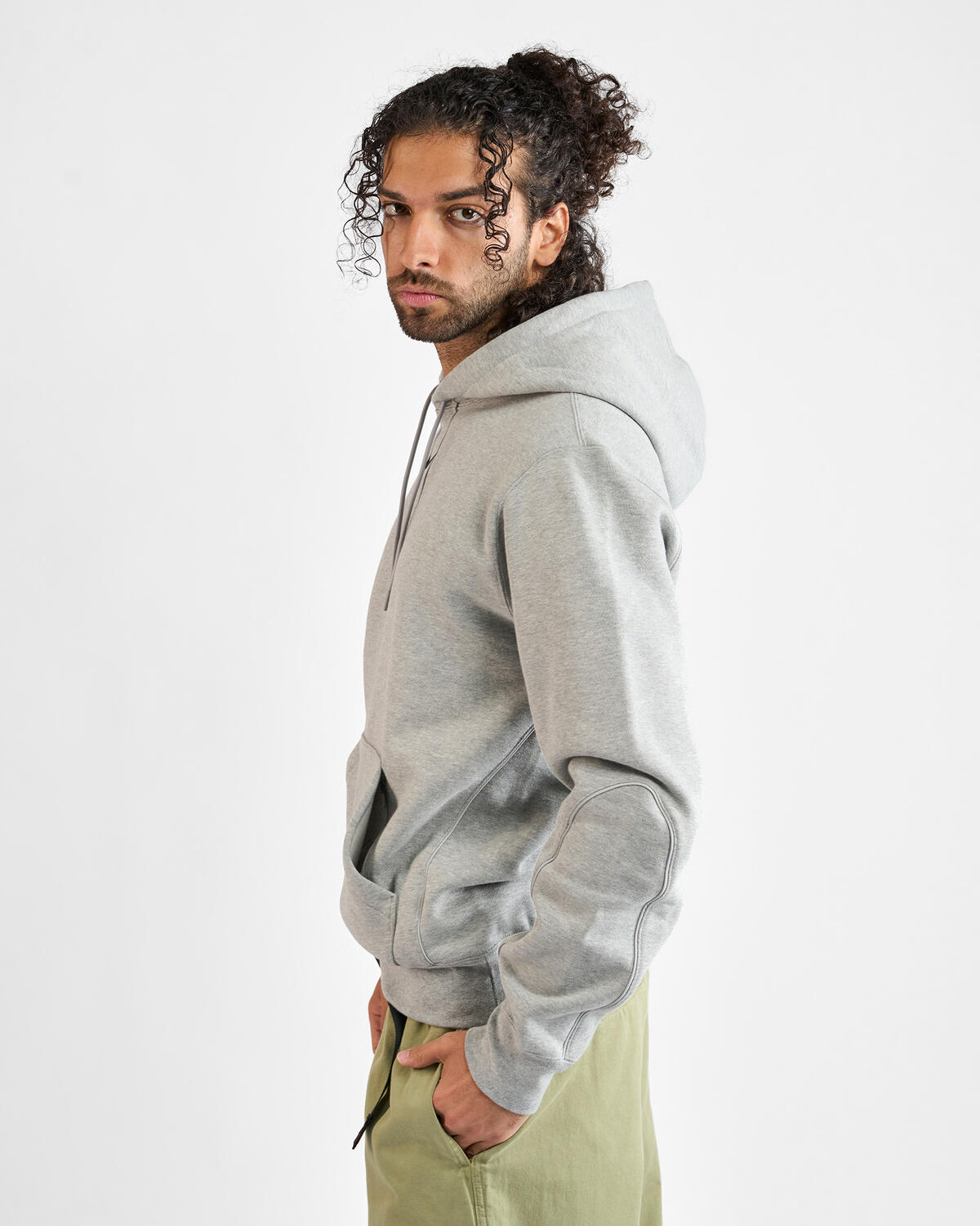 Nike NOCTA Cardinal Stock Fleece CS Hoodie 2 Dark Grey Heather - Image 18