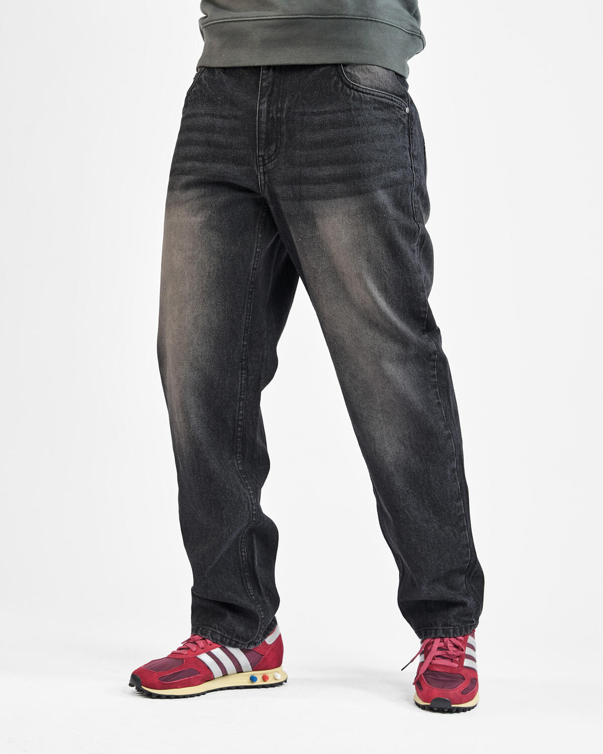Dime Relaxed Denim Pants - Image 4