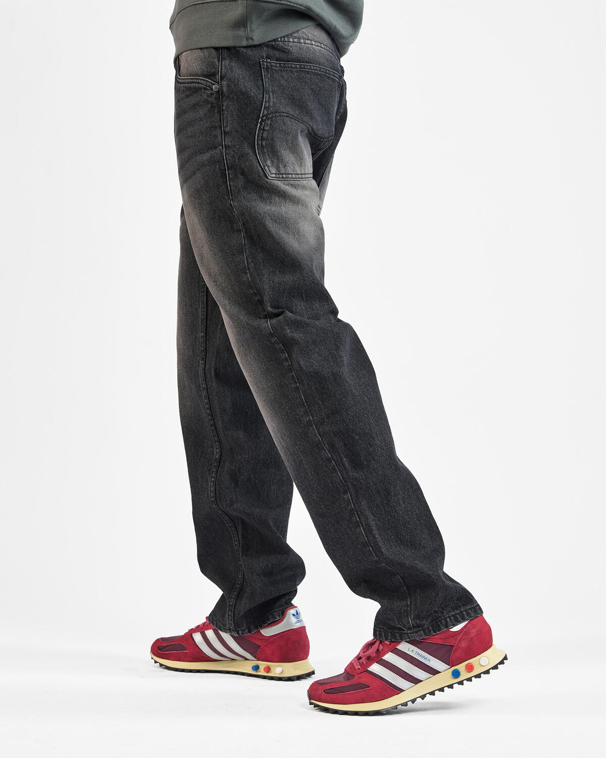 Dime Relaxed Denim Pants - Image 9