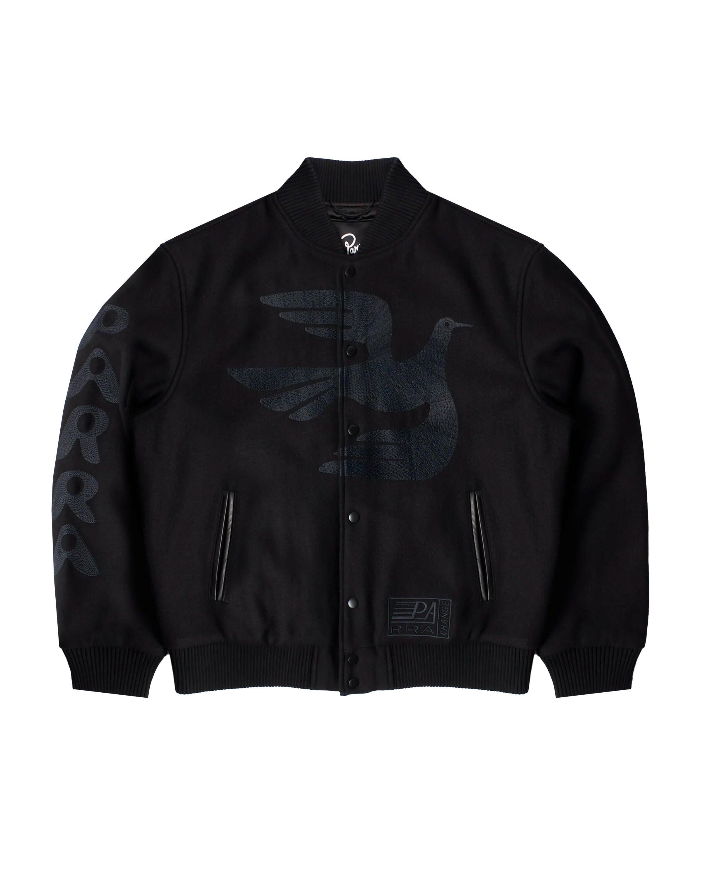 by Parra Not movie quality varsity jacket