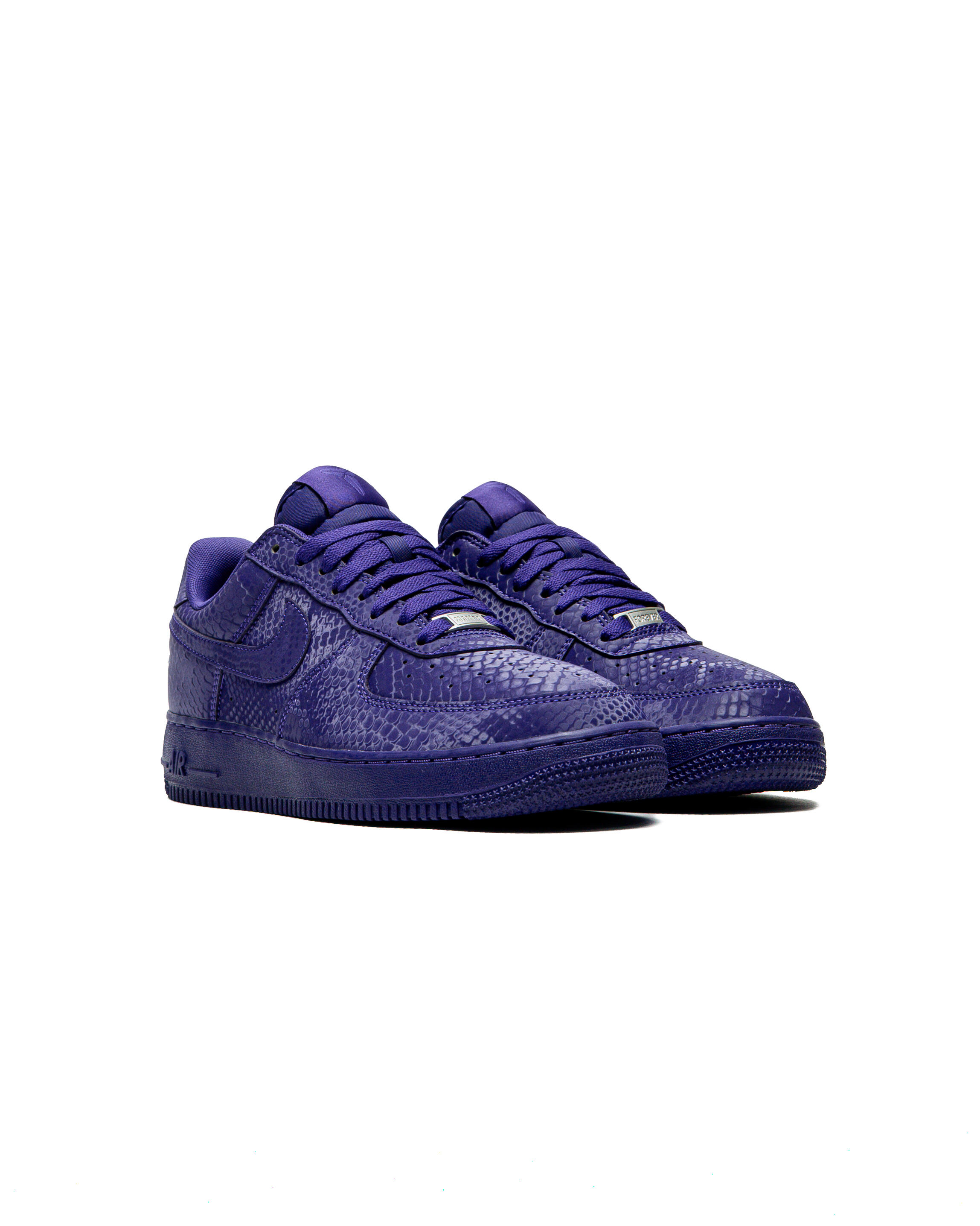 Nike Air Force 1 Low \'07 Shoes Mens Size 8.5 Purple Leather Casual Sneakers Nike Air Force 1 Low Kobe Bryant Mens Lifestyle Shoes Court  main image 2