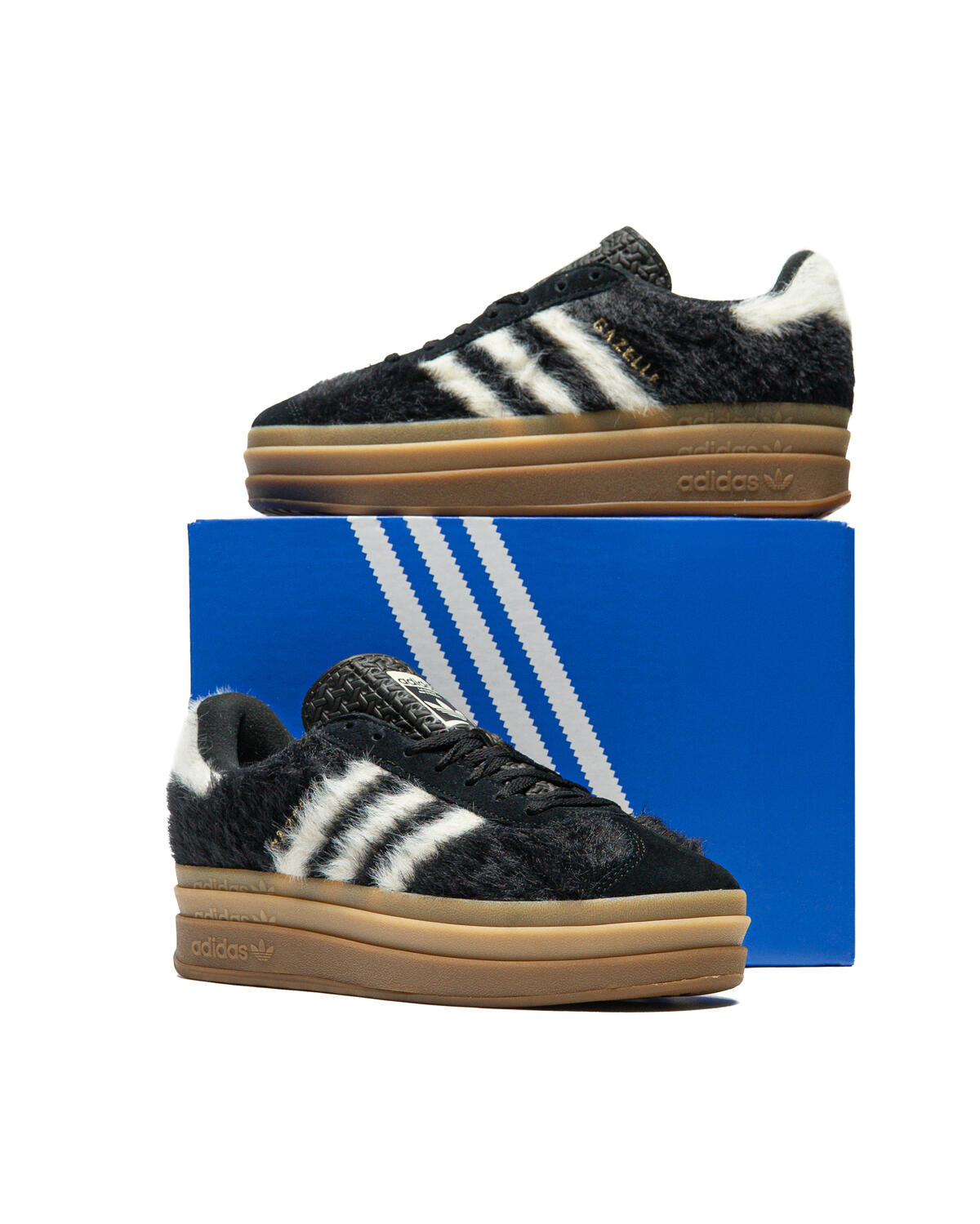adidas gazelle silver green womens adidas Gazelle Bold Shoes - Women's - Clear Sky / White / Gold
