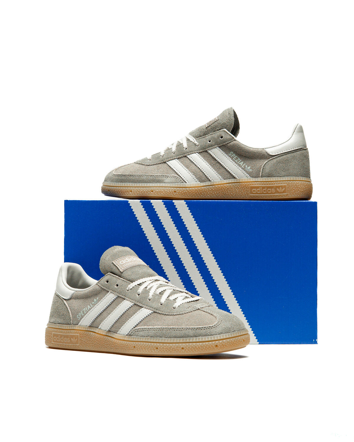 Adidas Handball Spezial Silver Pebble/Orbit Gray (Women's) - Image 11