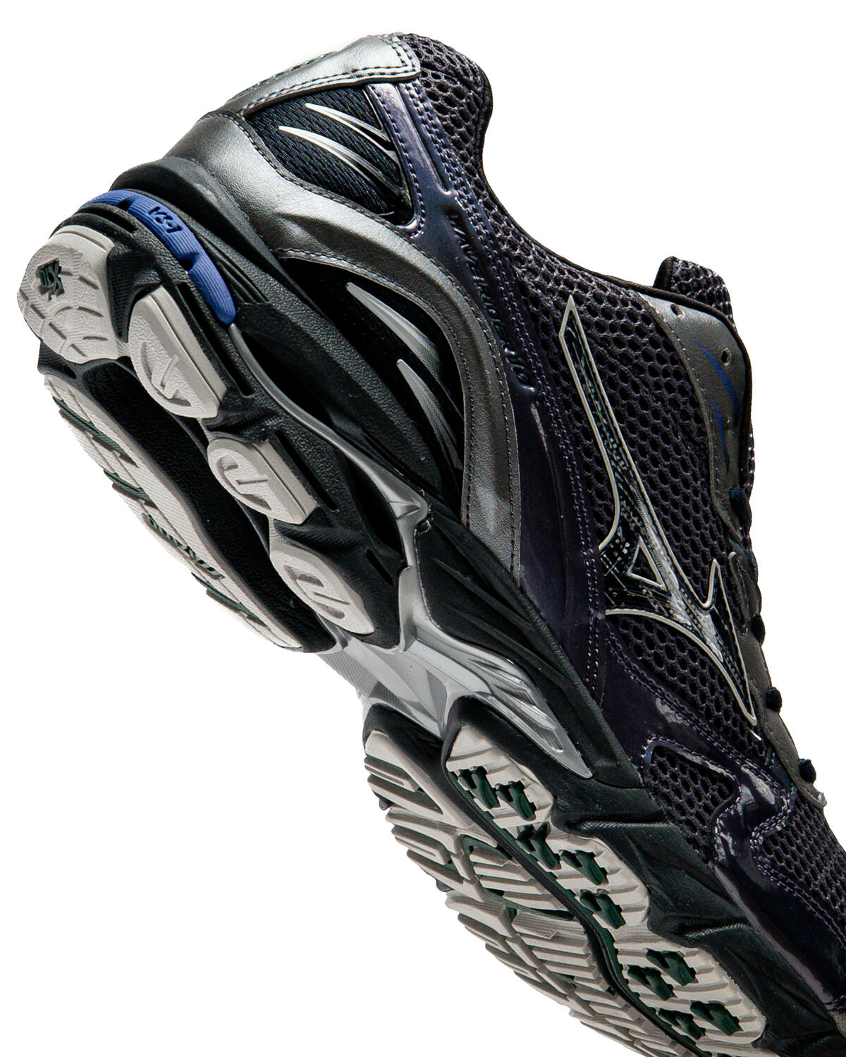 Mizuno Wave Rider 10 Odyssey Gray / Black / Metallic Gray - Image 33