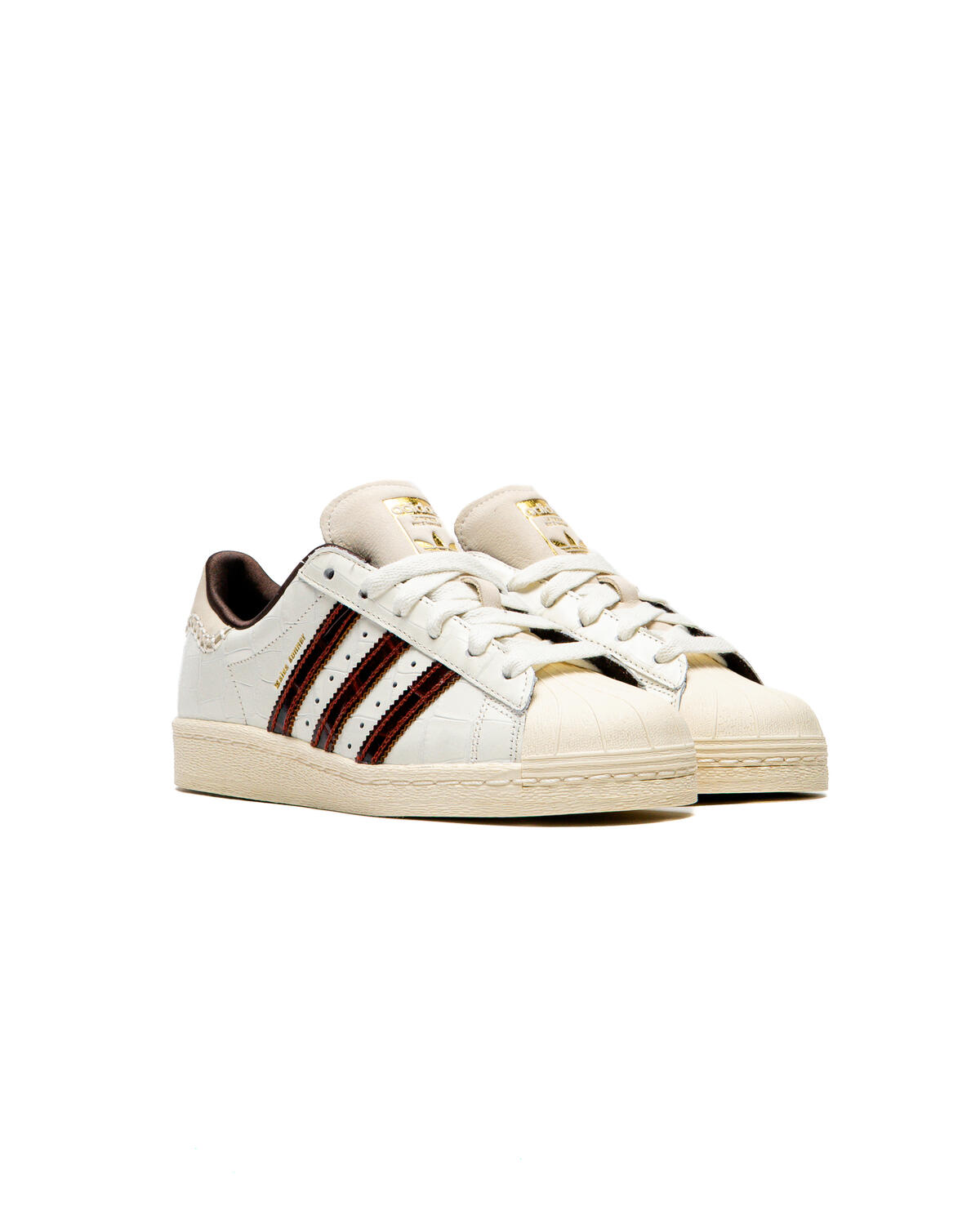 Adidas Originals x Wales Bonner Superstar - Wonder White/Fox Brown/Wonder White - Image 34