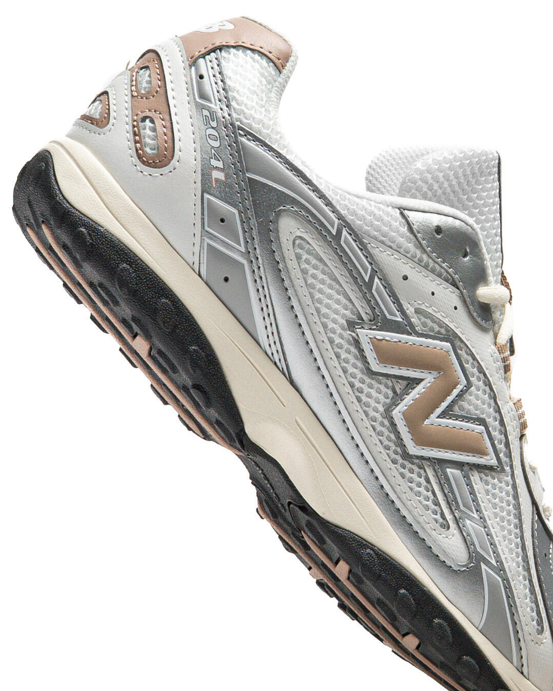 New Balance U204LSWA Silver Metallic/Flat Taupe - Image 31