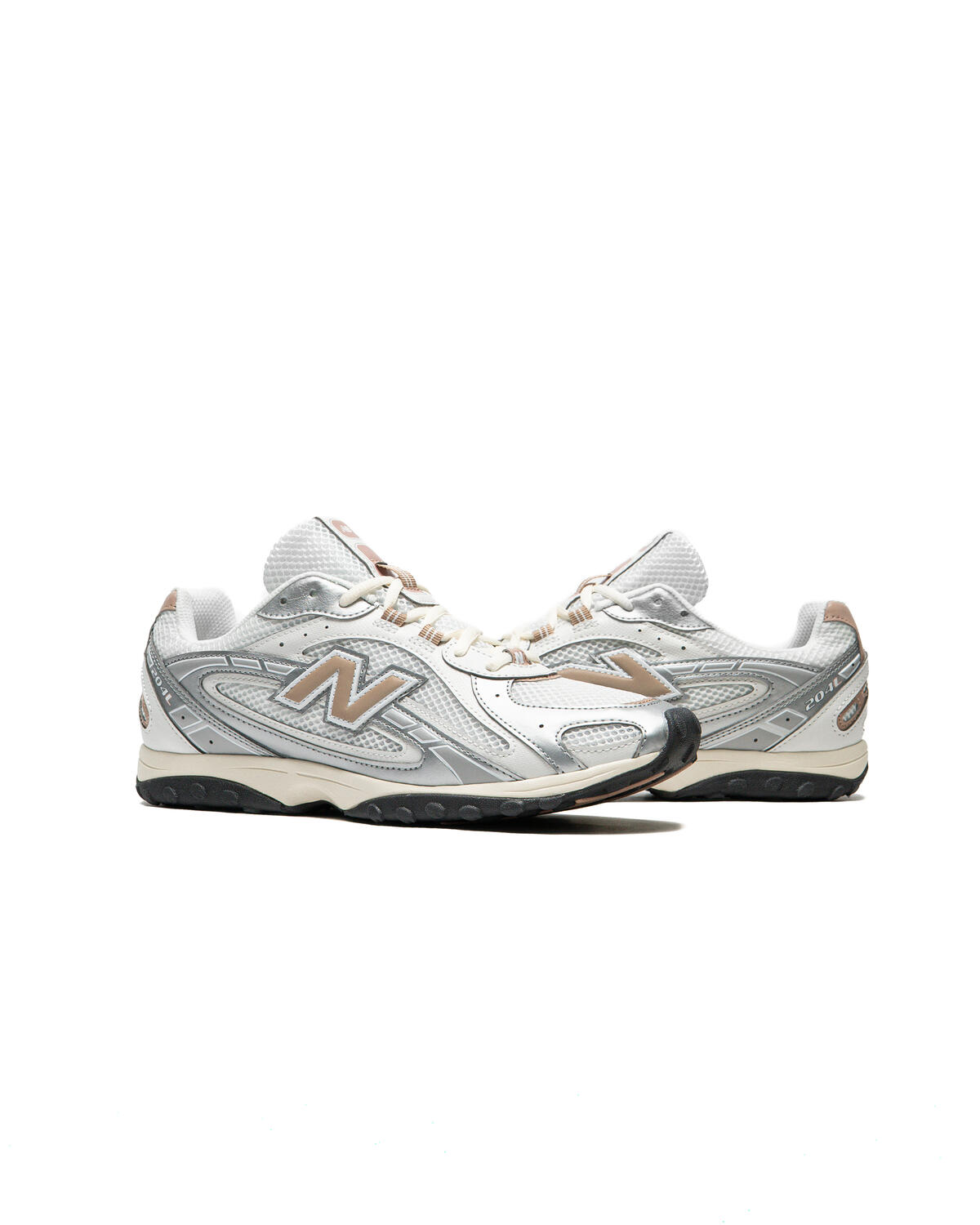 New Balance U204LSWA Silver Metallic/Flat Taupe - Image 29
