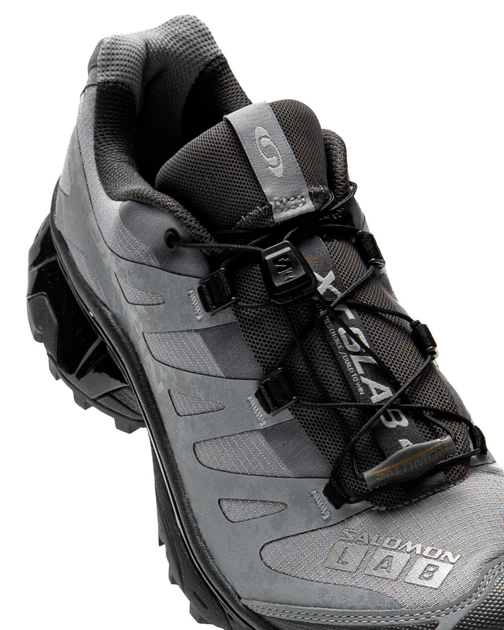 Salomon XT-4 OG Protective Shoes - Monument / Asphalt / FTW Silver - Image 13