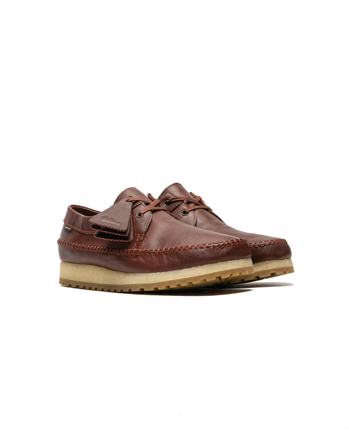 Clarks‎ Gore-Tex Waterproof Shoes Mens 11 M Brown Leather Lace Up Comfort Casual Product Review: Clark main image 3