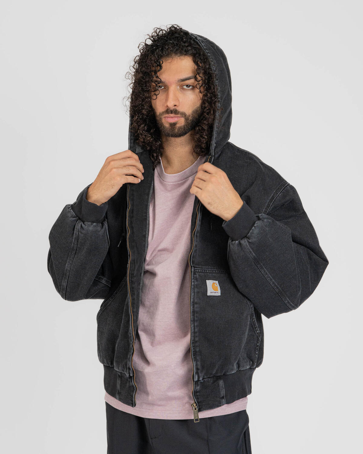 Carhartt WIP OG Active Jacket Black - Image 4