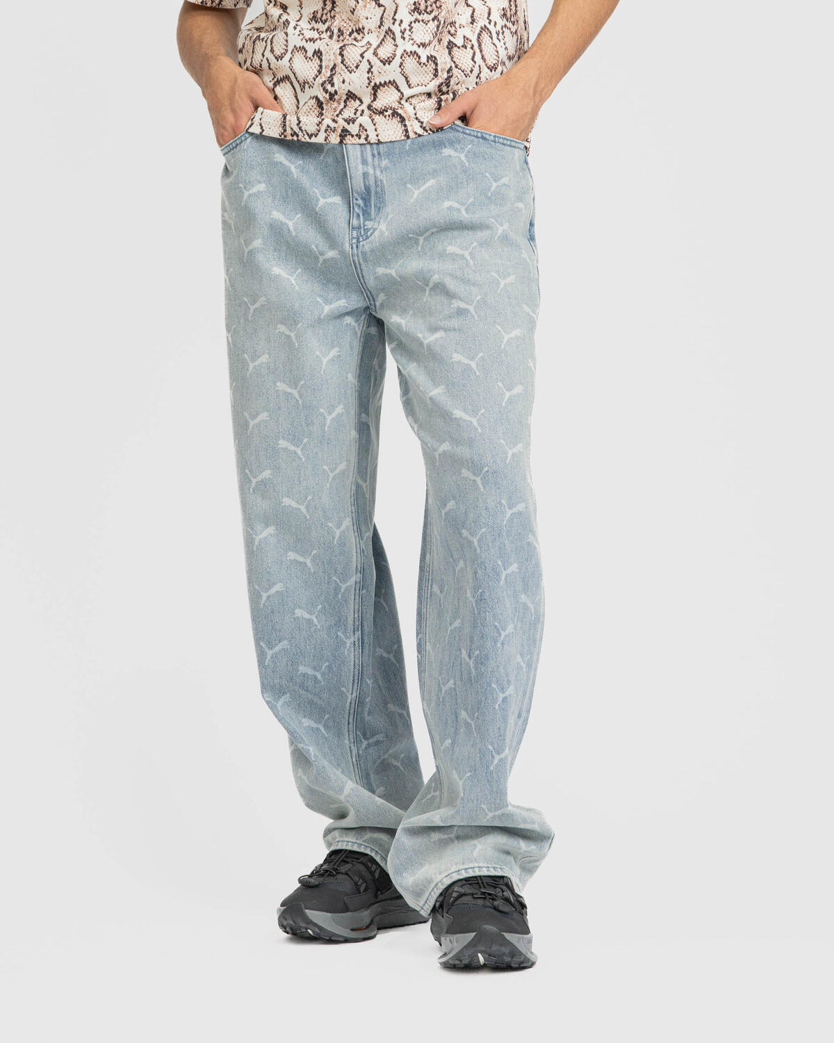 Puma X ASAP ROCKY Laser Monogram Denim | 633428-01 | AFEW STORE