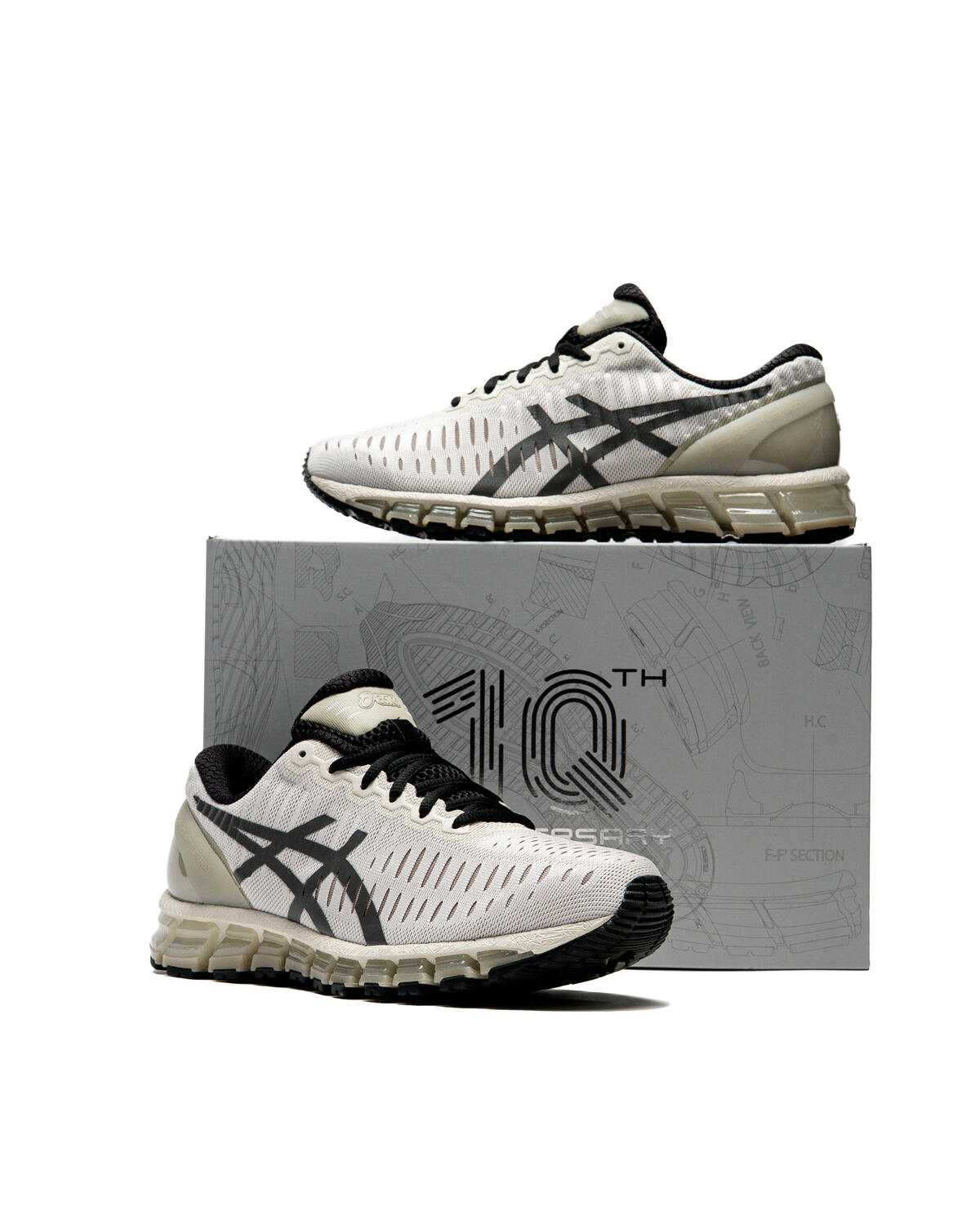 Asics GEL-Quantum 360 I Smoke Grey Obsidian Grey - Image 16