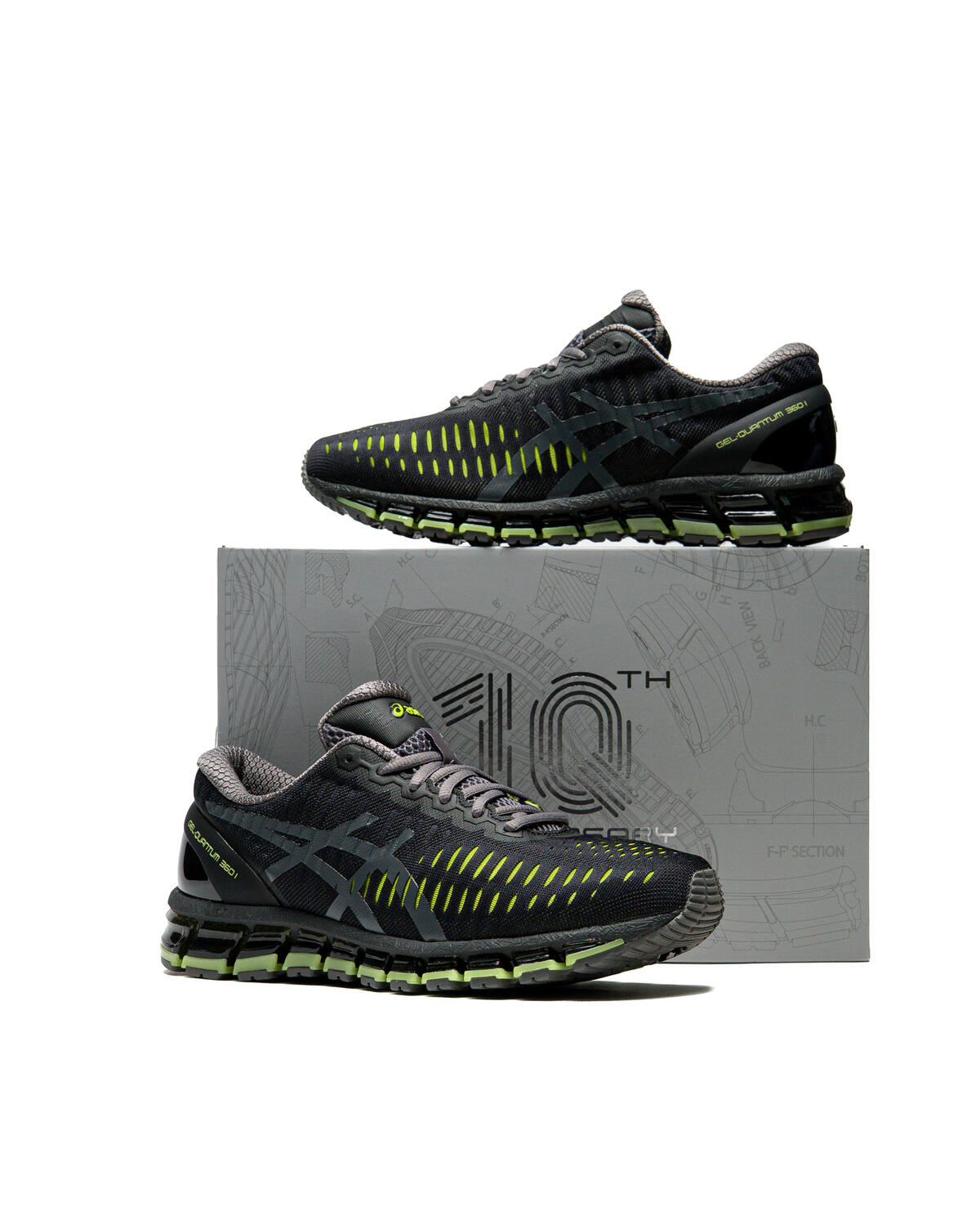 Asics GEL-Quantum™ 360 I Graphite Grey / Green Apple - Image 20