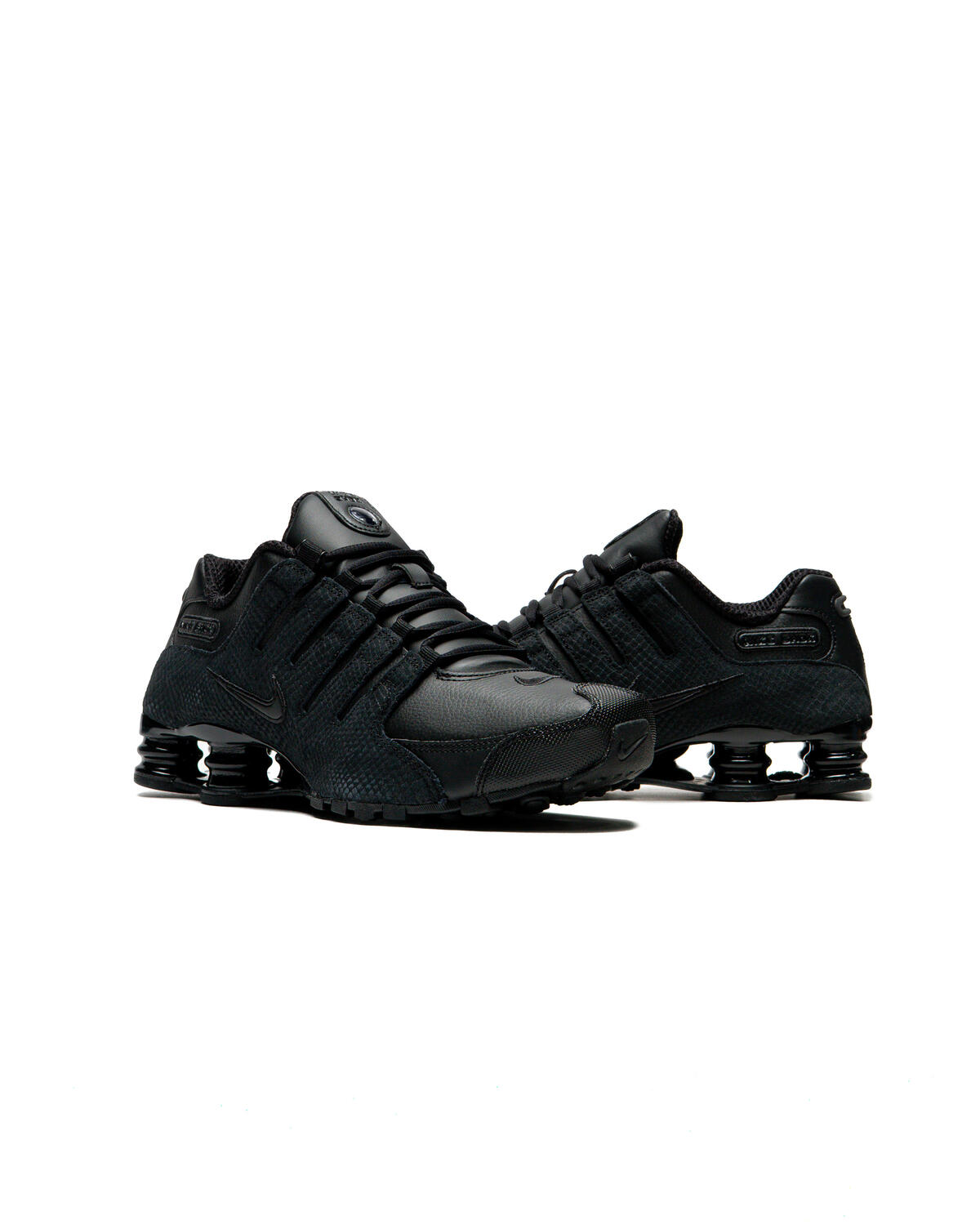 Nike Men's Shox Nz Shoes - All Black - Image 14