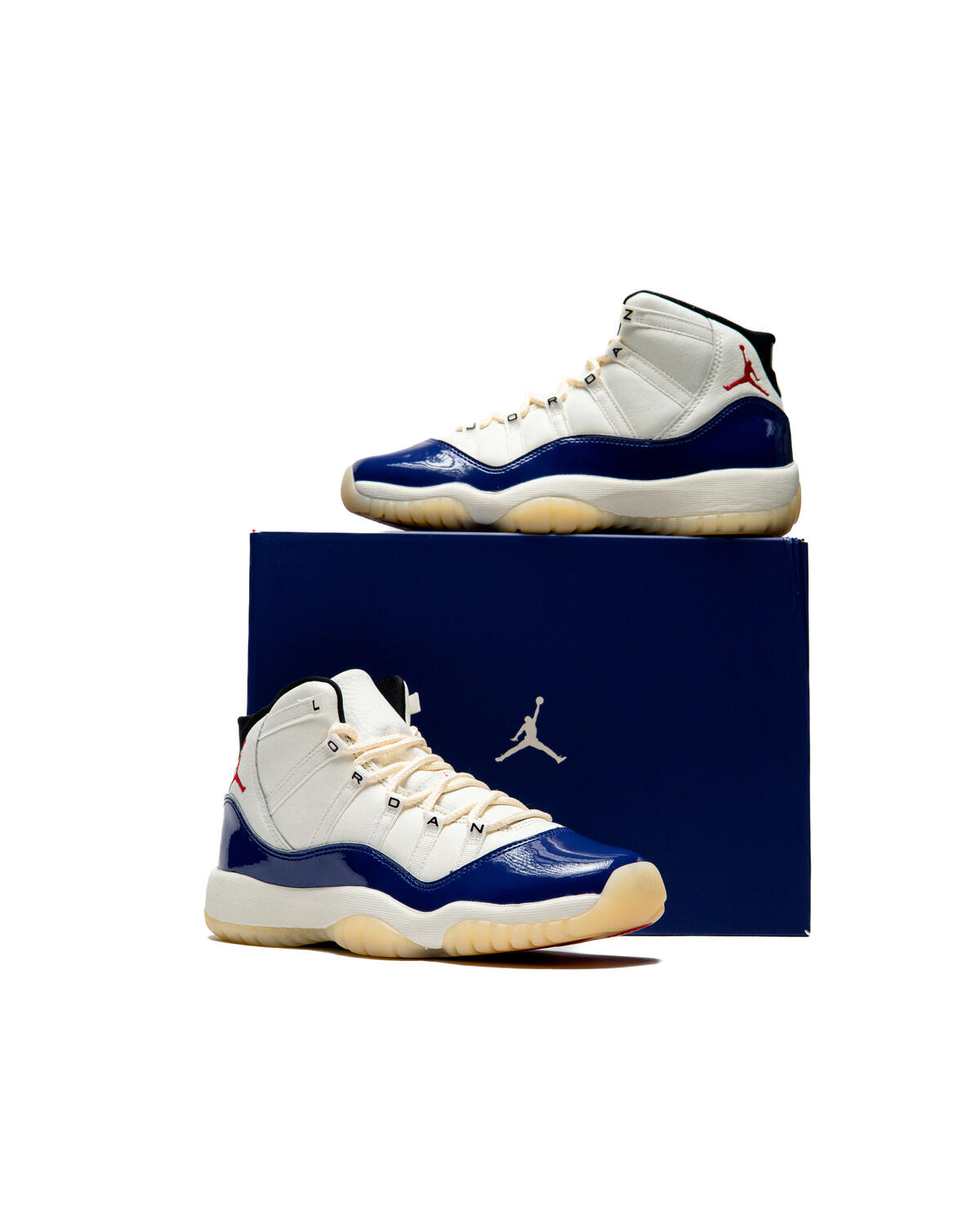 Air Jordan 11 Retro 'Deep Royal Blue/Fire Red/Sail/Black' (GS) - Image 51